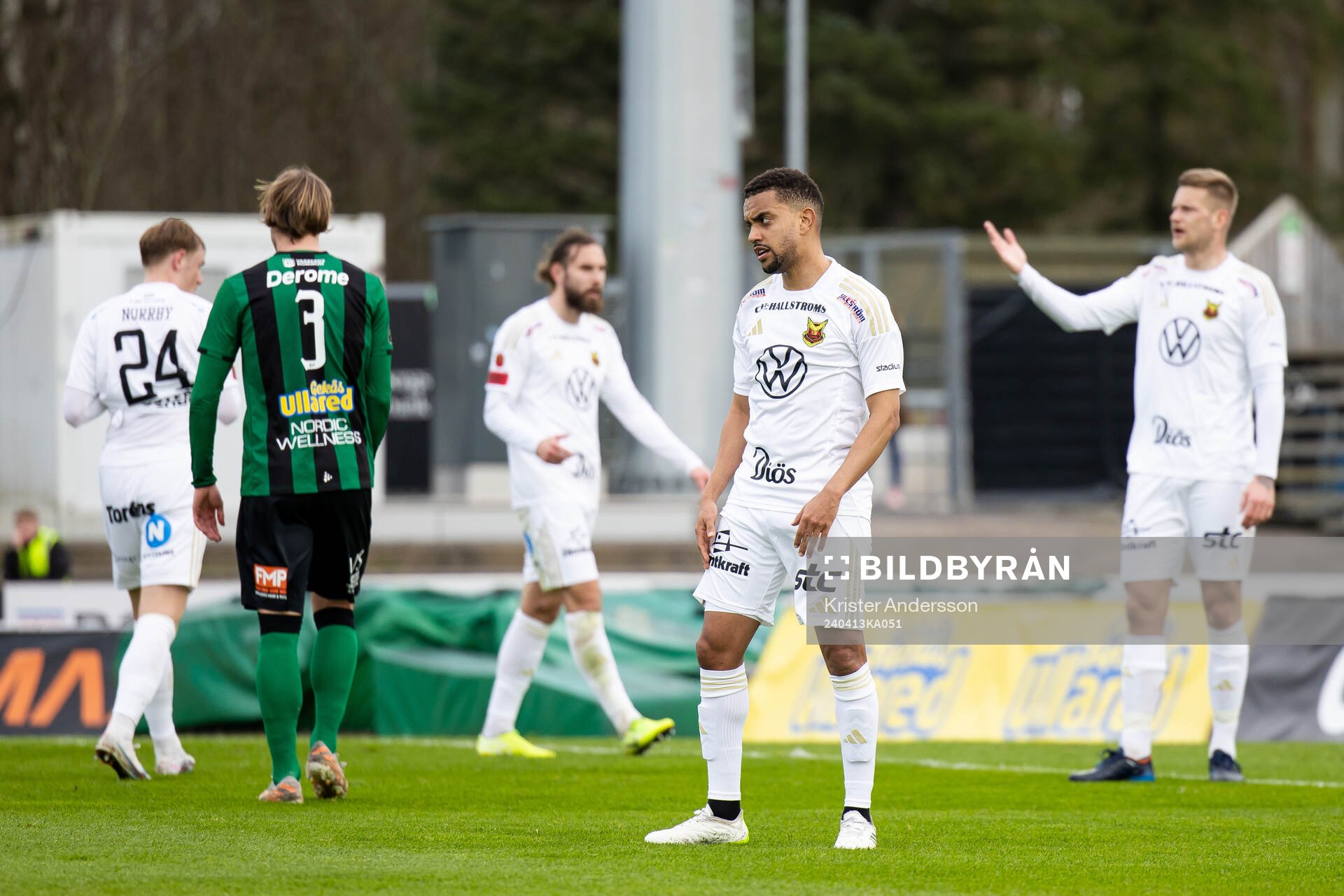 Östersunds Erick Brendon Pinheiro da Silva deppar