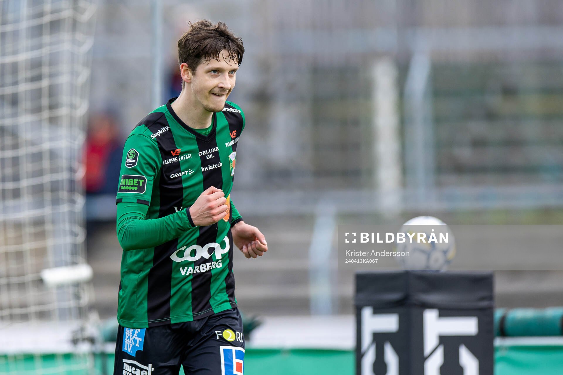 Varbergs Olle Edlund jublar