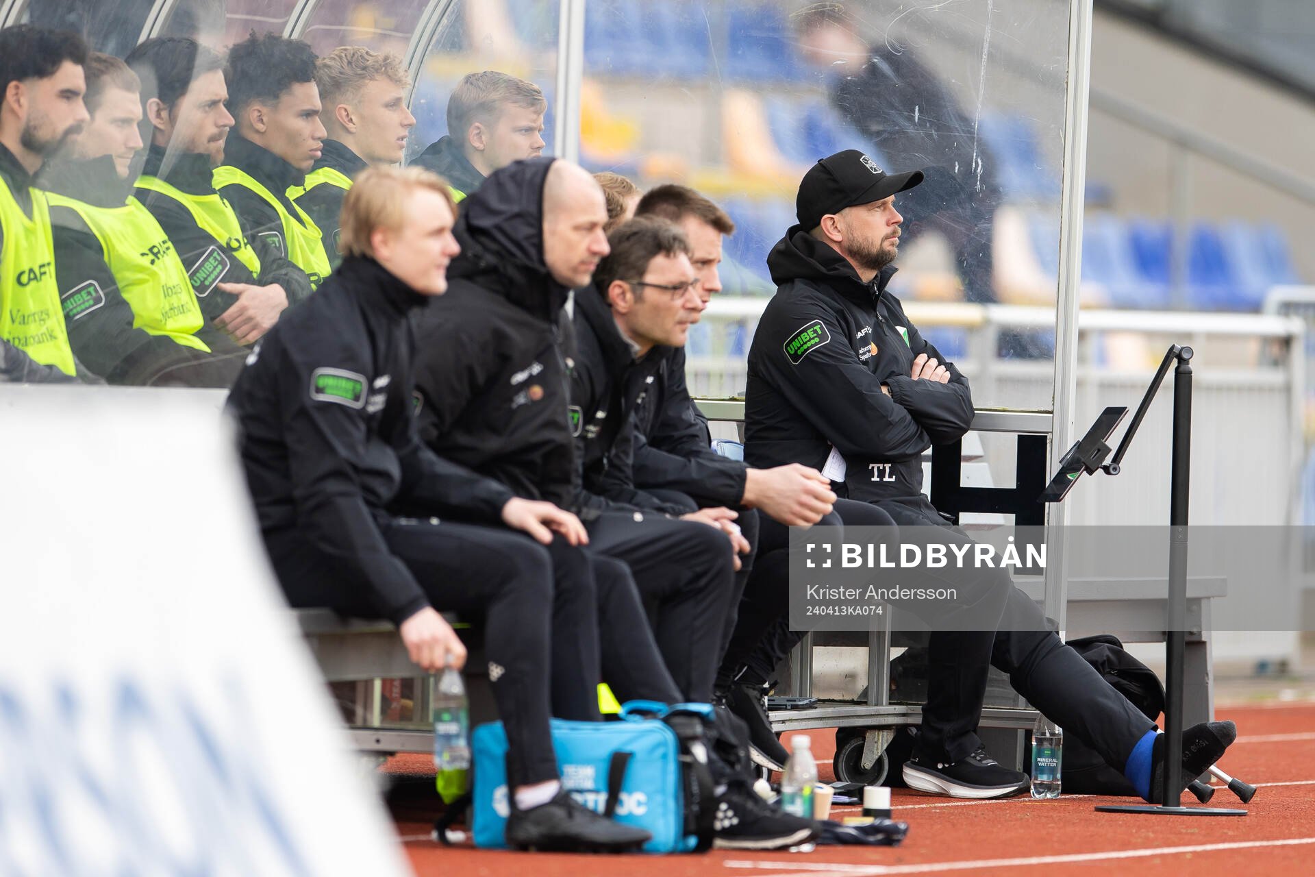Varbergs tränare Tobias Linderoth