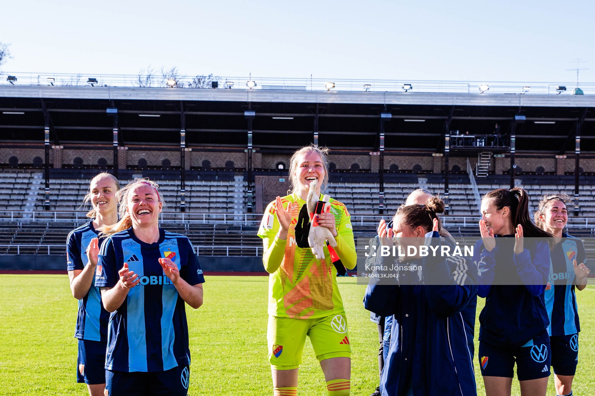 Djurgårdens Matilda Plan, Sessy Åsland och målvakt
