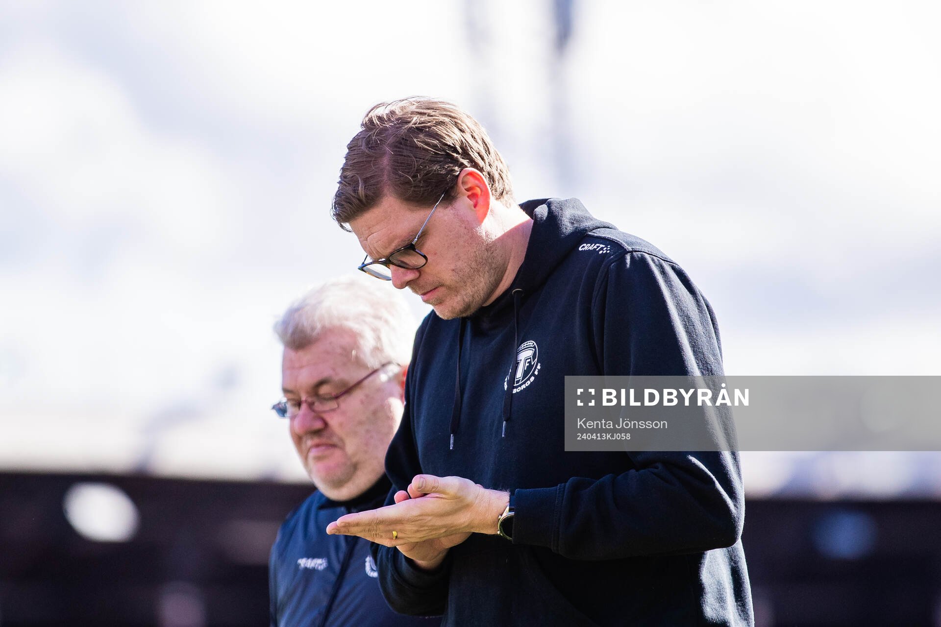 Trelleborgs tränare Joakim Felldin deppar