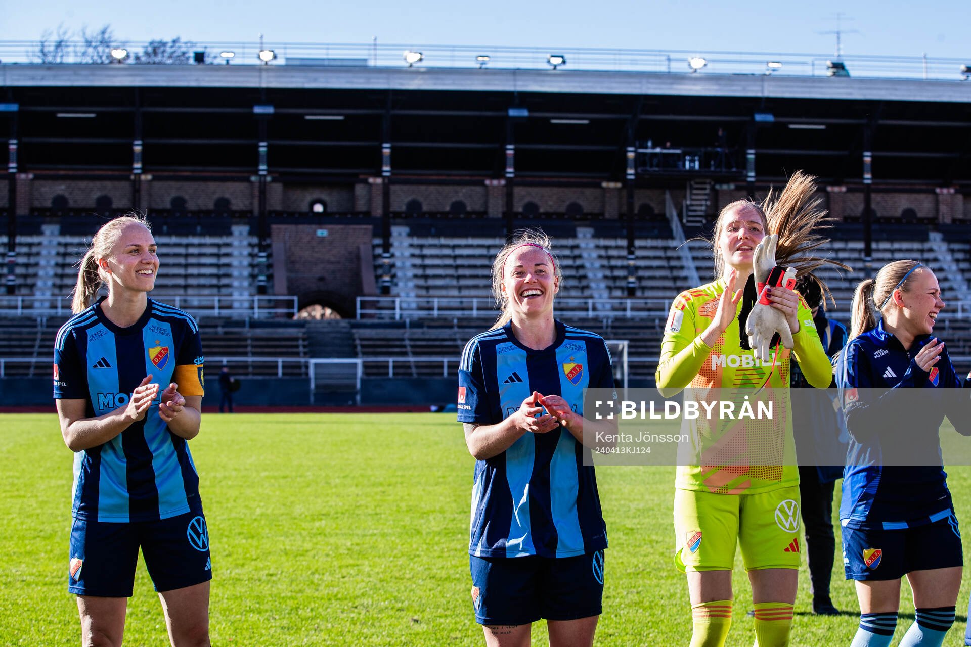 Djurgårdens Matilda Plan, Sessy Åsland och målvakt