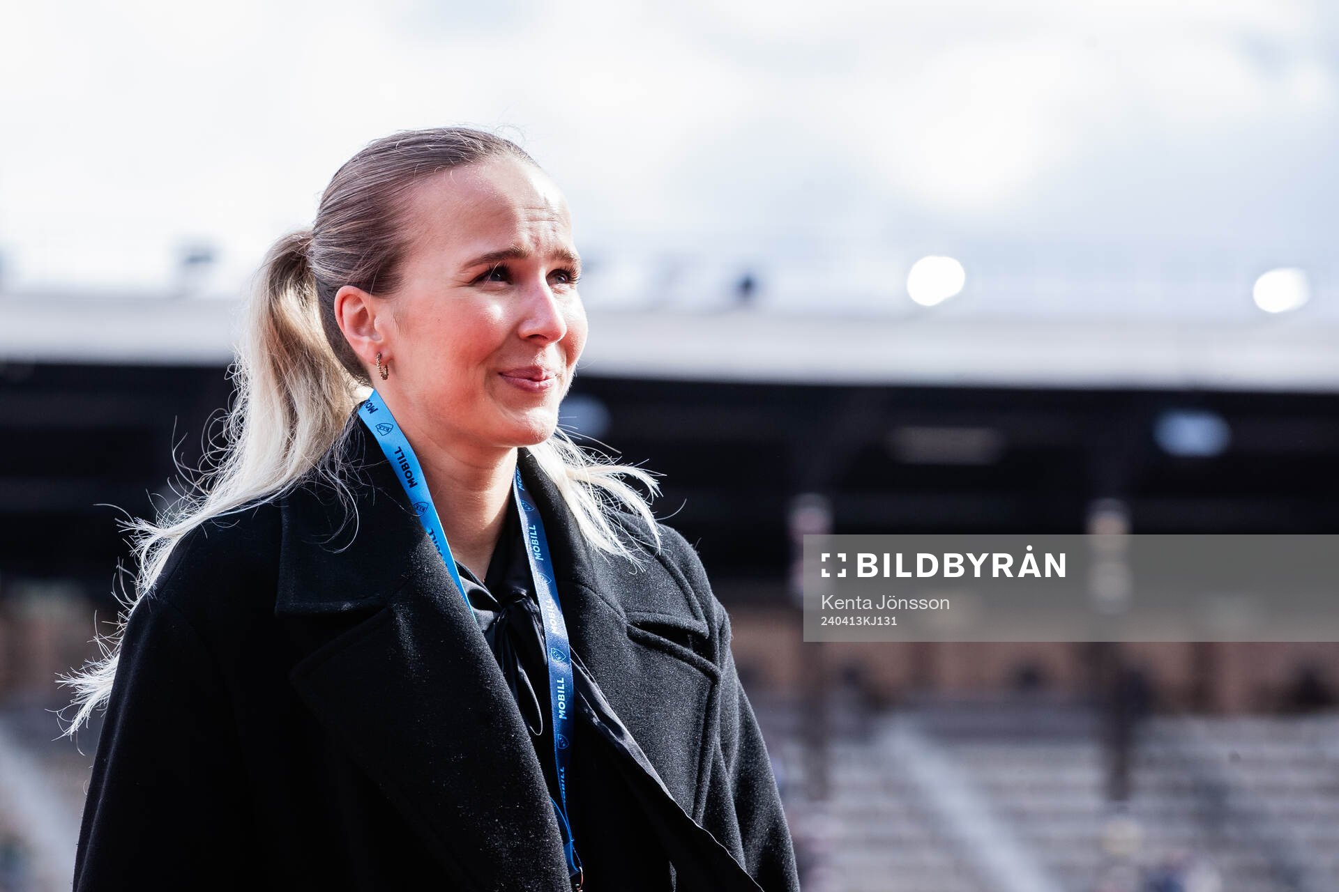 Viaplays kommentator Rebecca Rulander