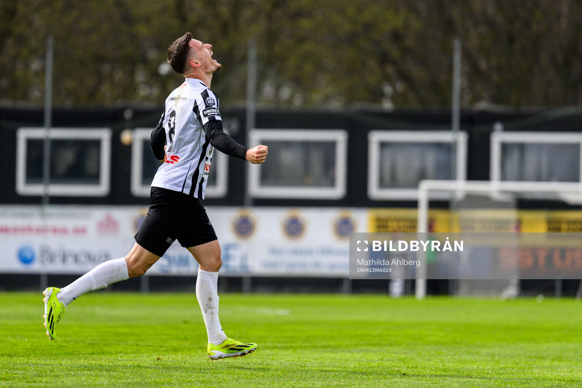 Landskronas Robin Dzabic jublar