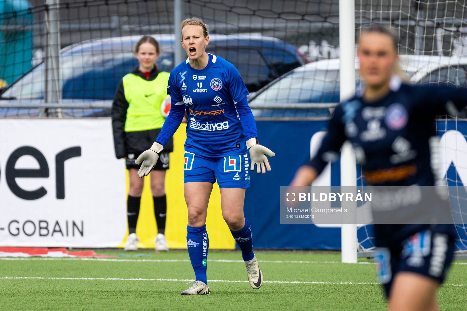 Linköpings målvakt Cajsa Andersson