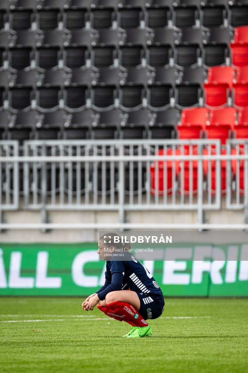 Linköpings Cornelia Kapocs deppar