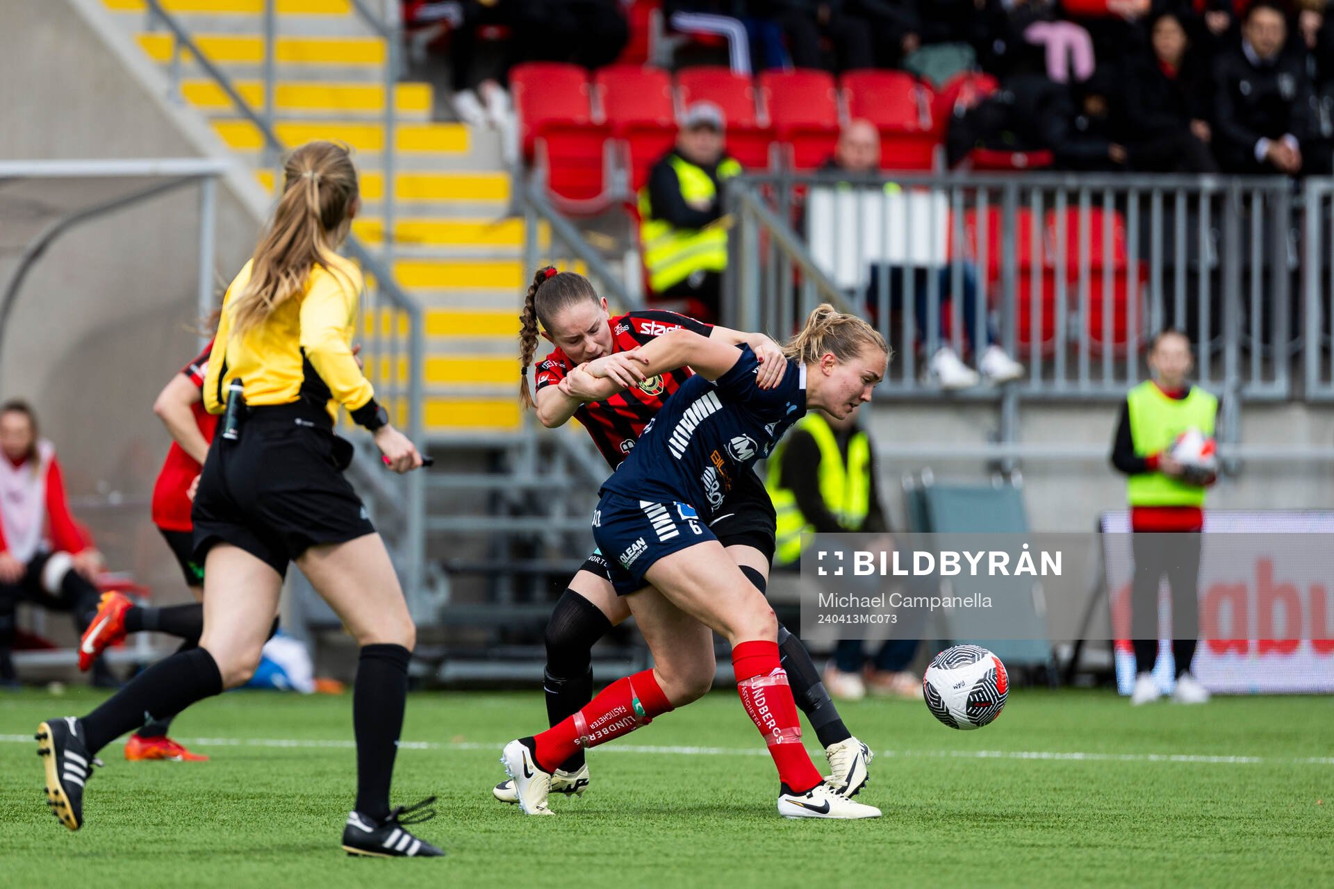 Brommapojkarnas Ida Bengtsson och Linköpings Noor