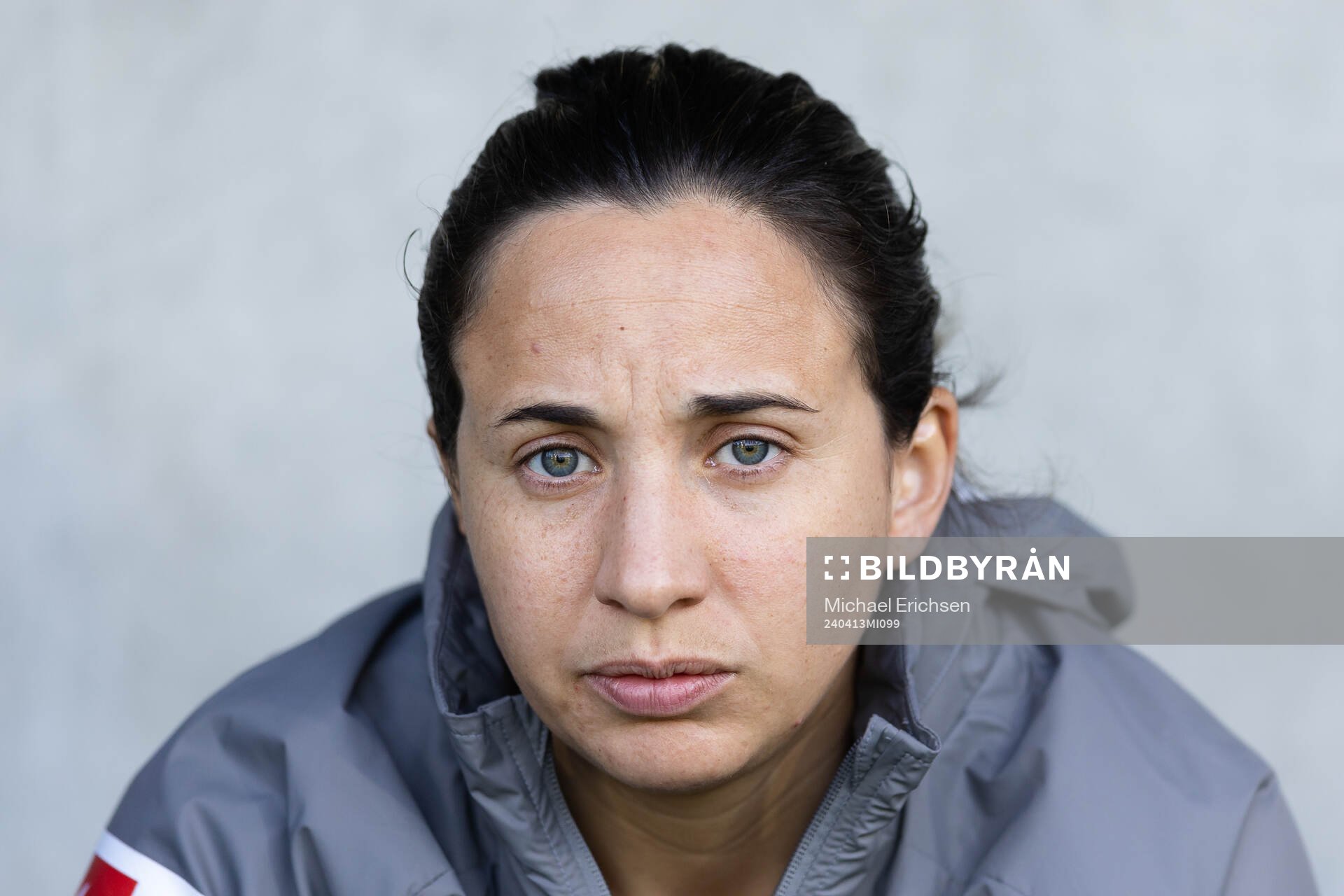 Häckens assisterande tränare Bri Campos innan