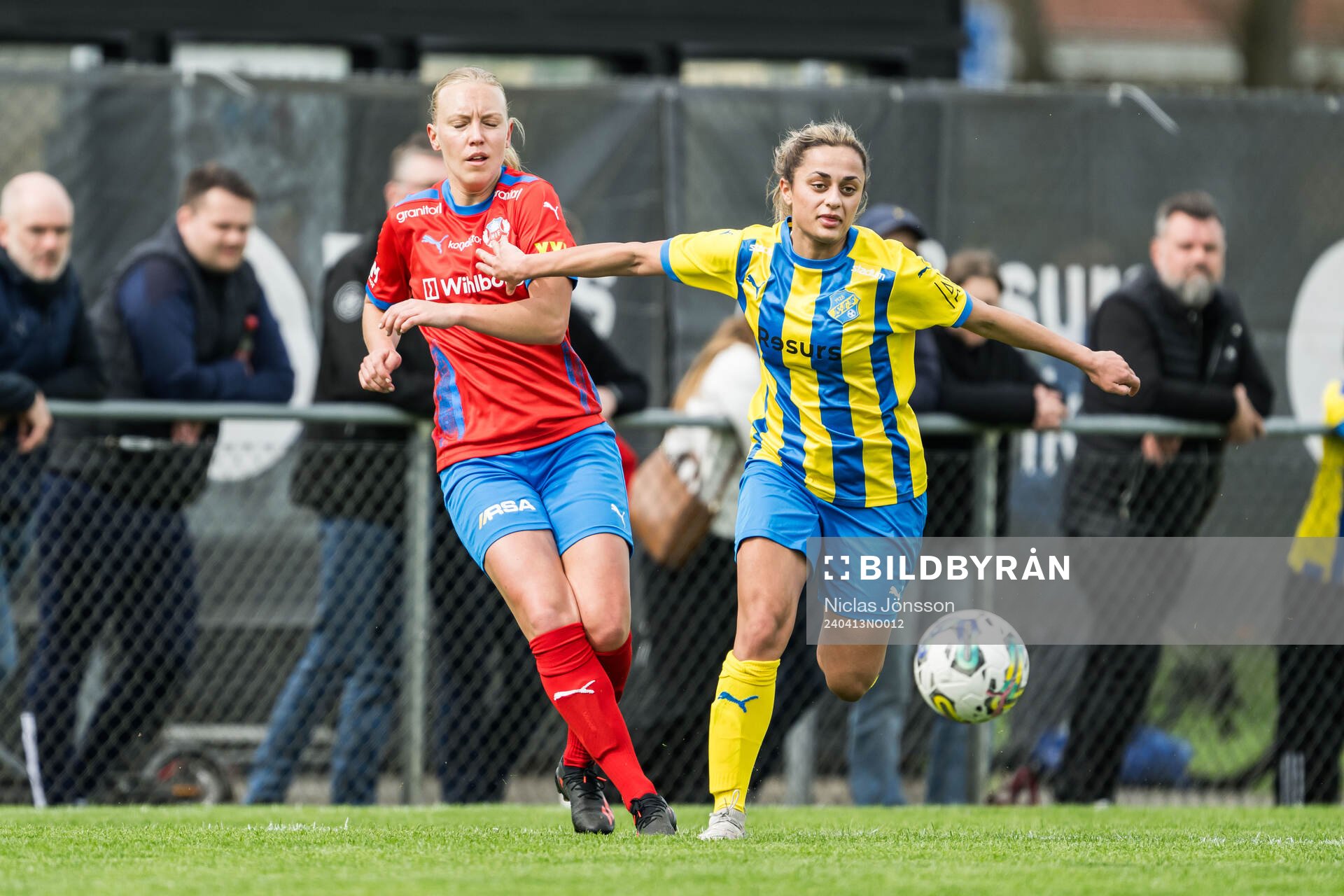 Helsingborg s Johanna Andersson och Eskilsminnes Marwa Said