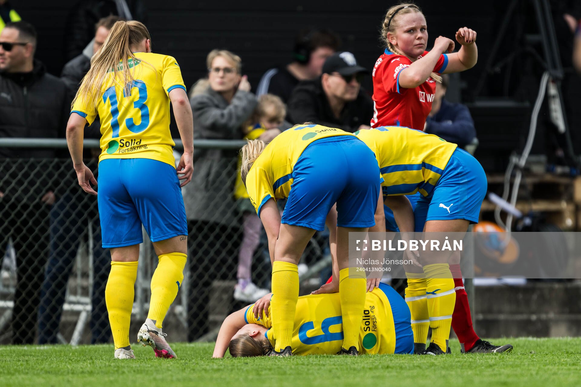 Eskilsminnes Matilda Andersson har ont