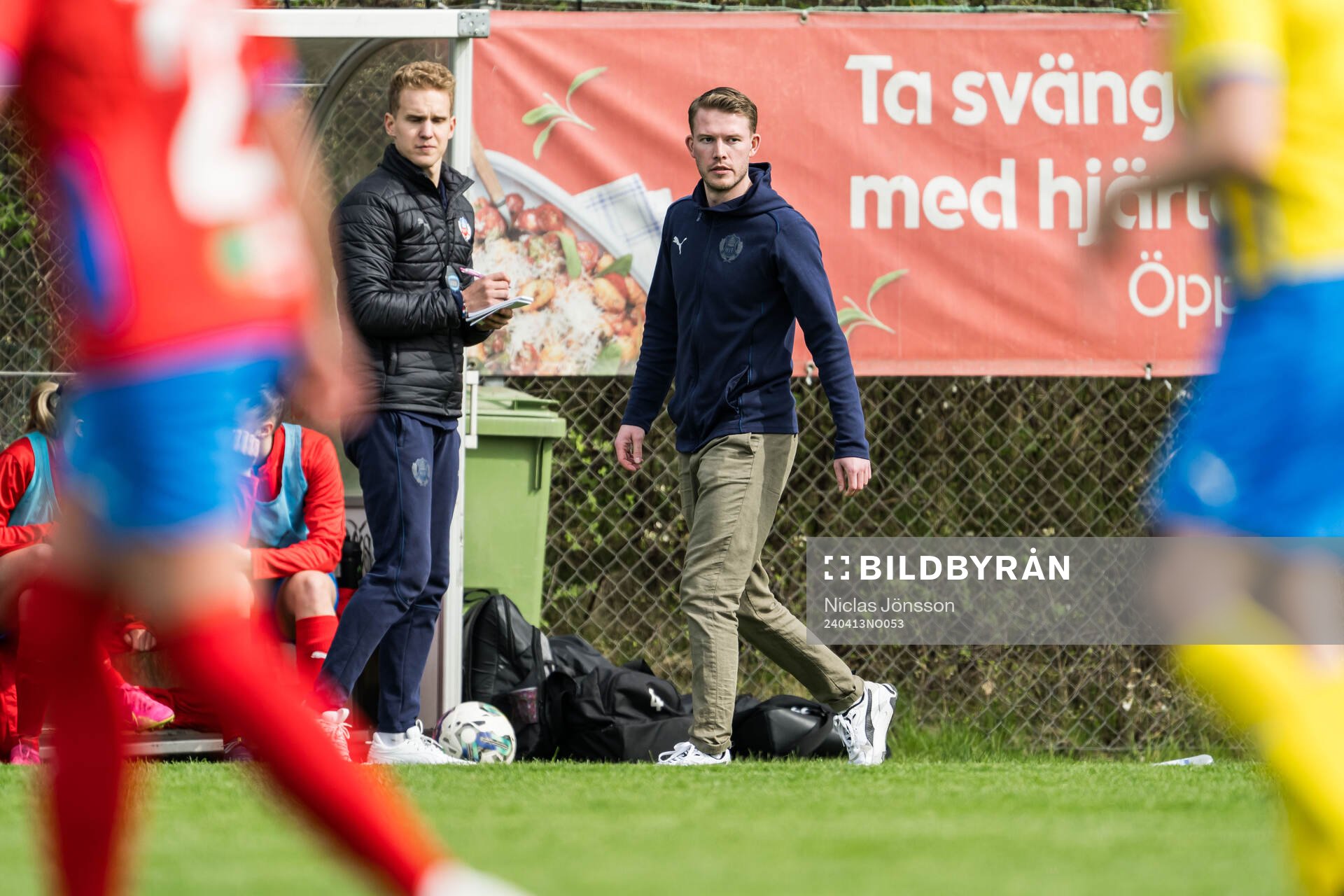 Helsingborg s tränare Kristoffer Schönbeck