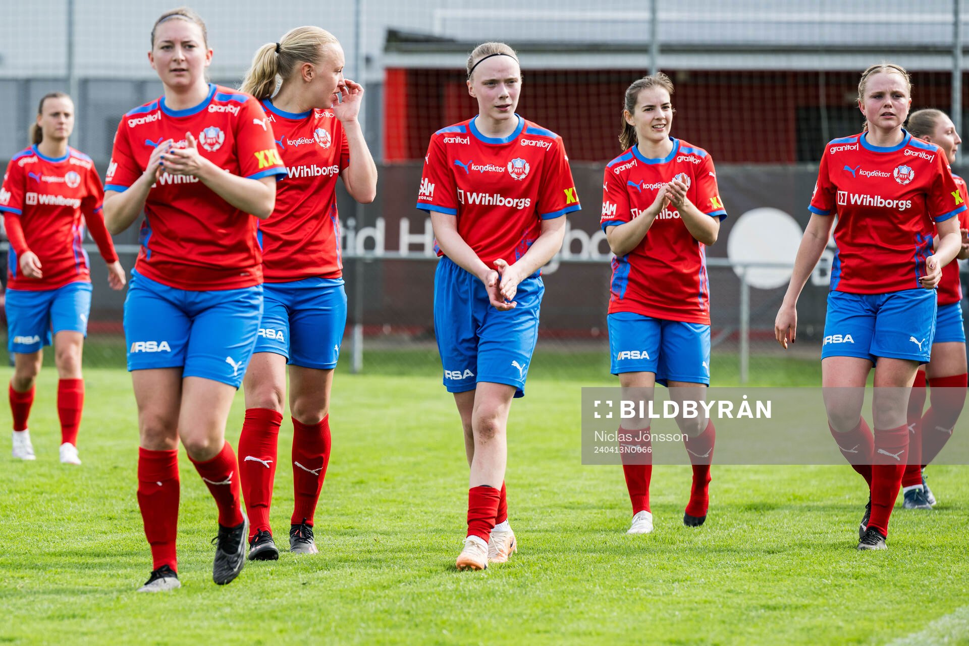 Helsingborg s Cornelia Rahmberg jublar