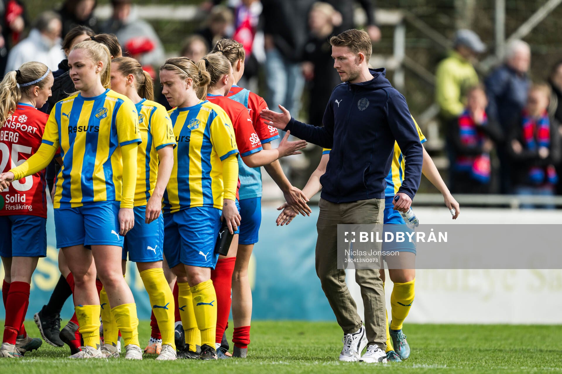 Helsingborg s tränare Kristoffer Schönbeck