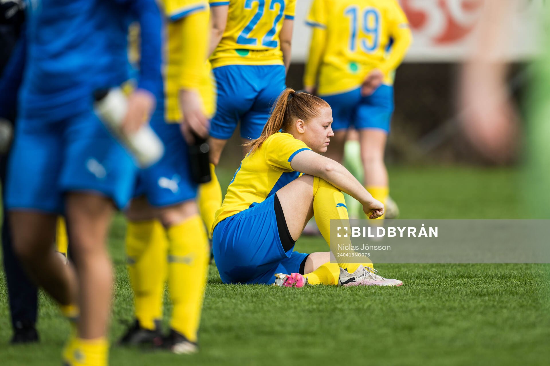 Eskilsminnes Hanna Johansson deppar