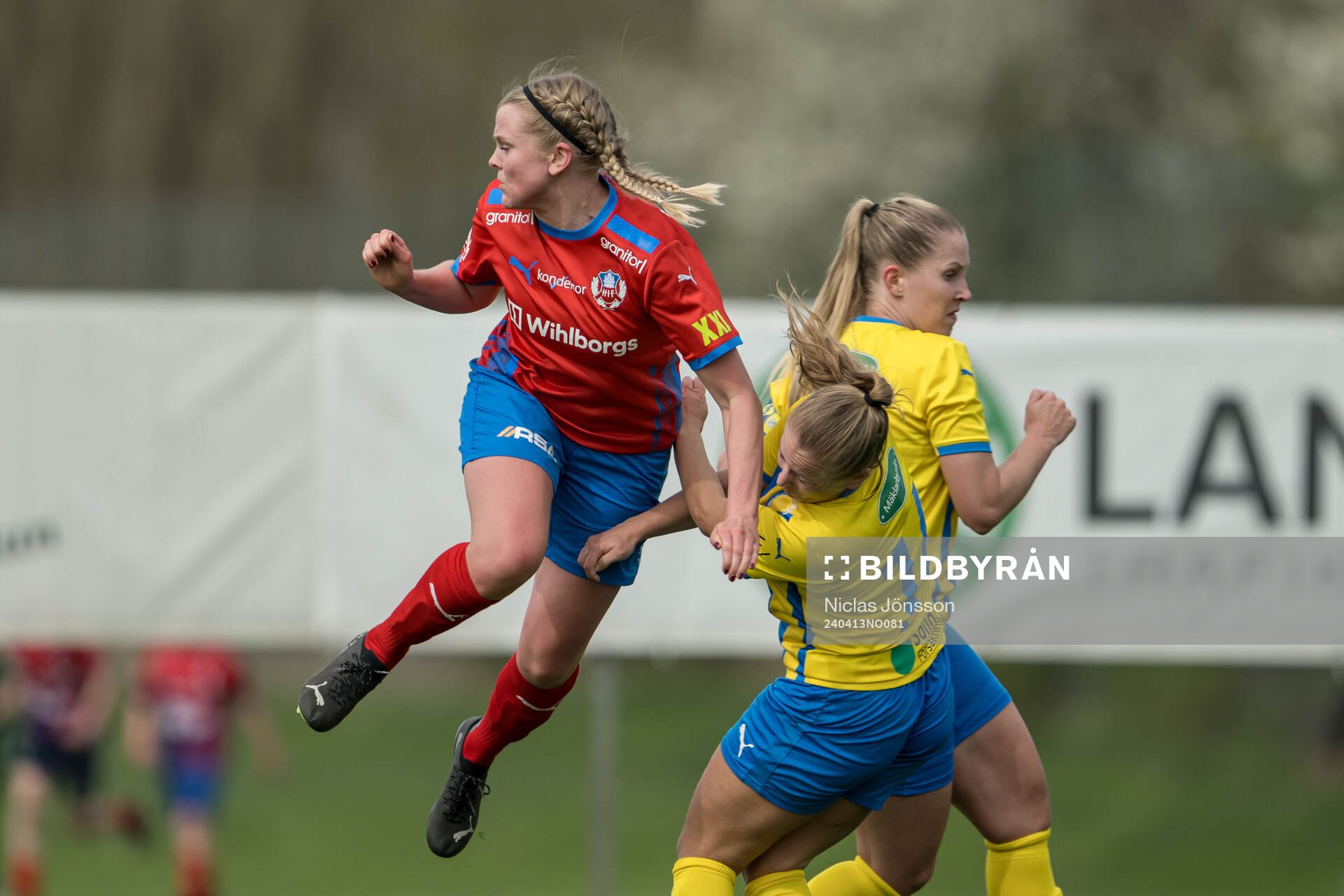 Helsingborg s Agnes Eklöf och Eskilsminnes Matilda Eriksson