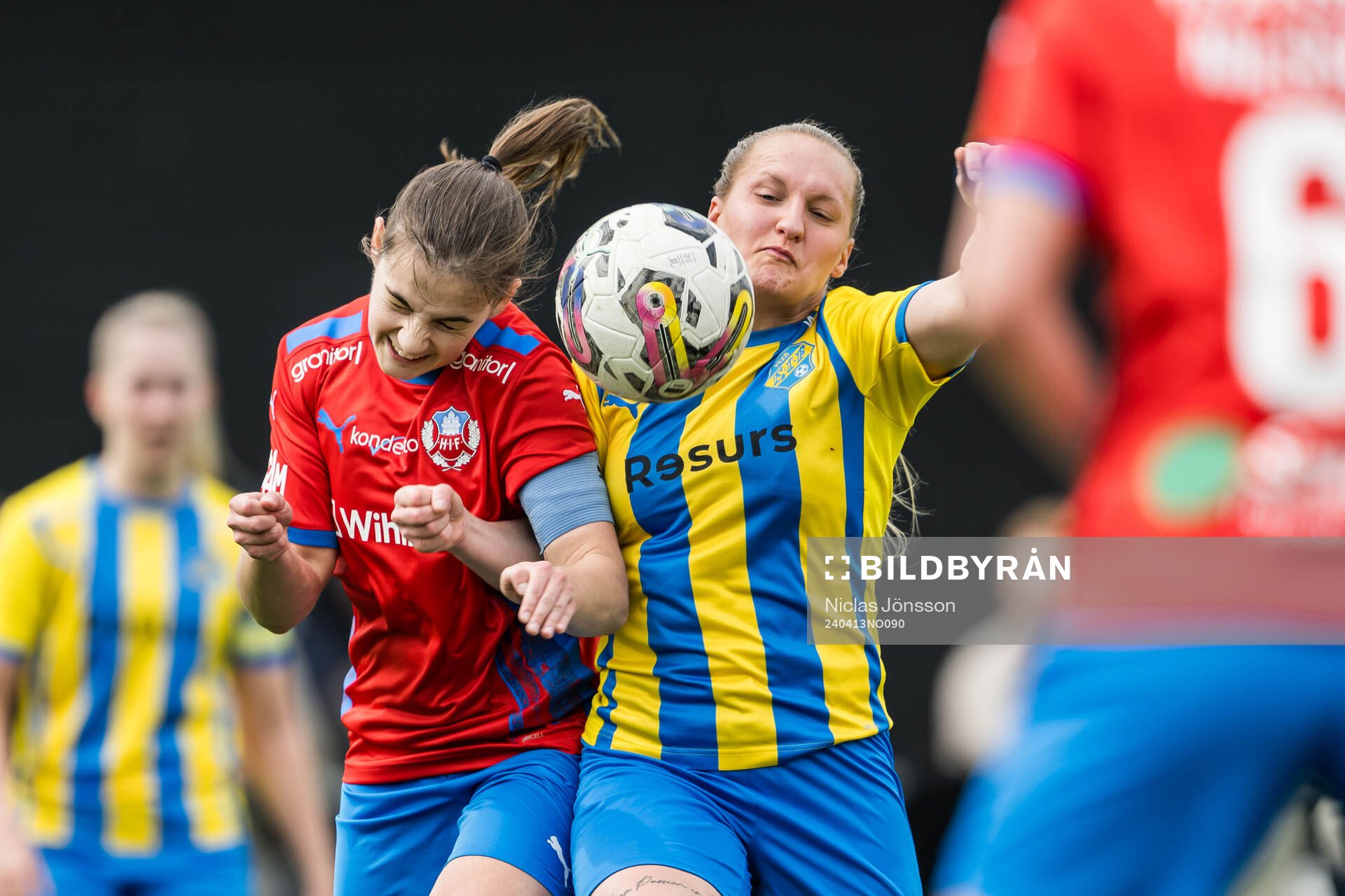 Helsingborgs Evelina Bertilsson och Eskilsminnes Alma