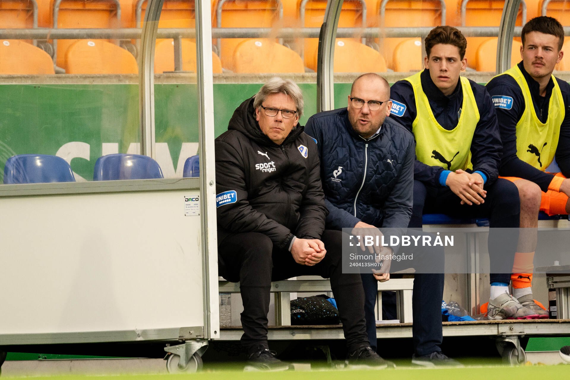 Halmstads tränare Magnus Haglund