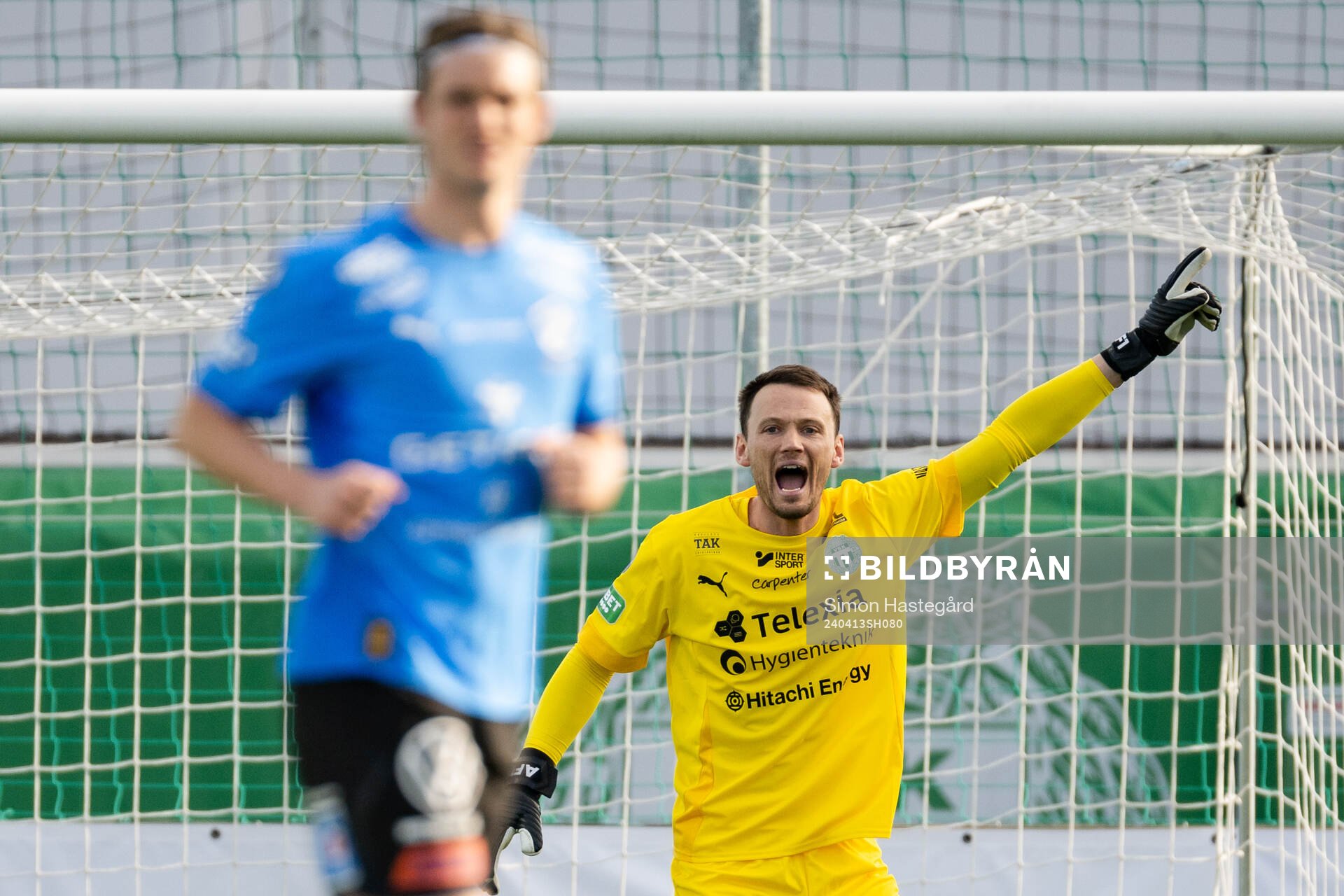 Västerås målvakt Anton Fagerström