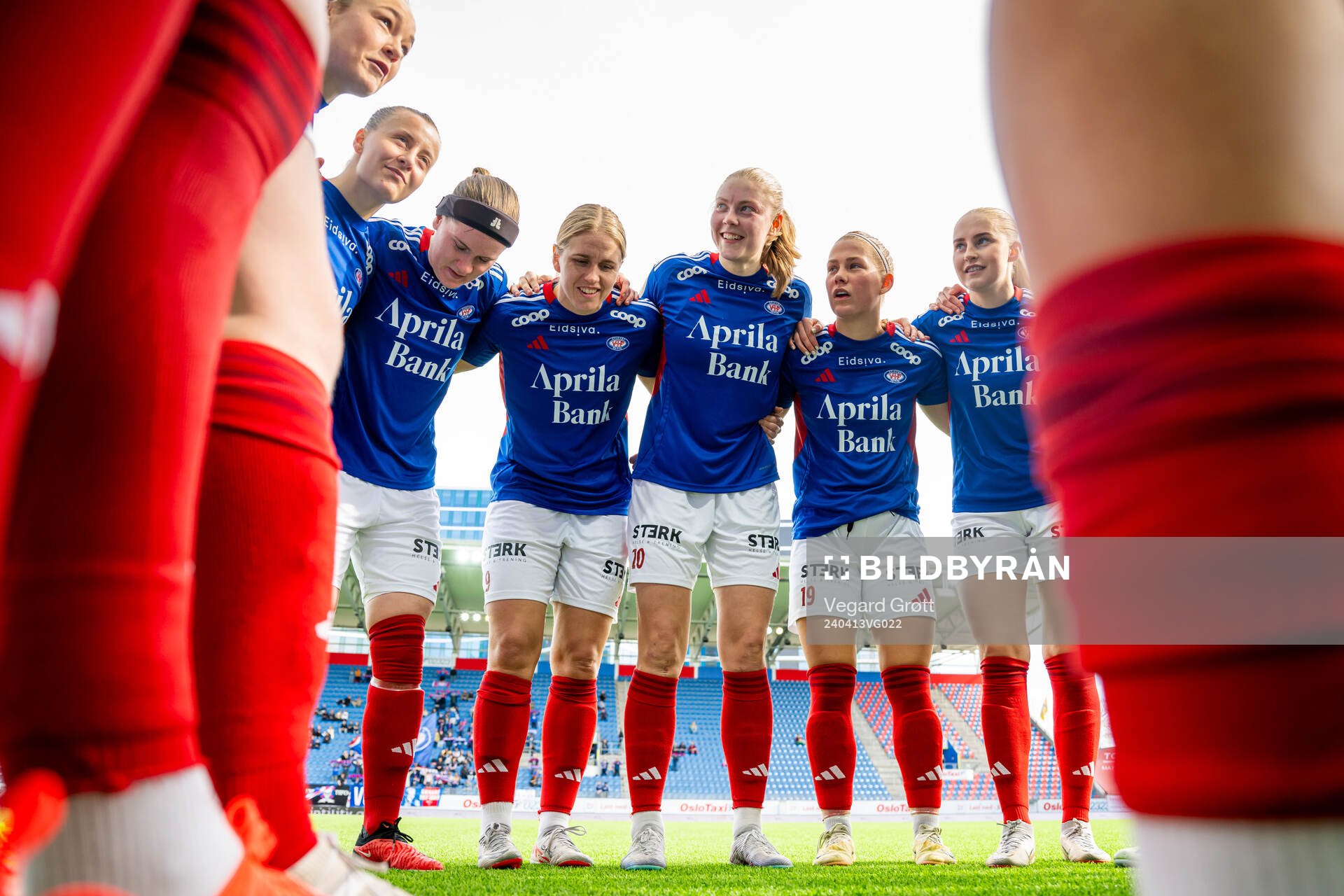 Janni Thomsen, Stine Brekken, Linn Vickius, Elise Thorsnes,
