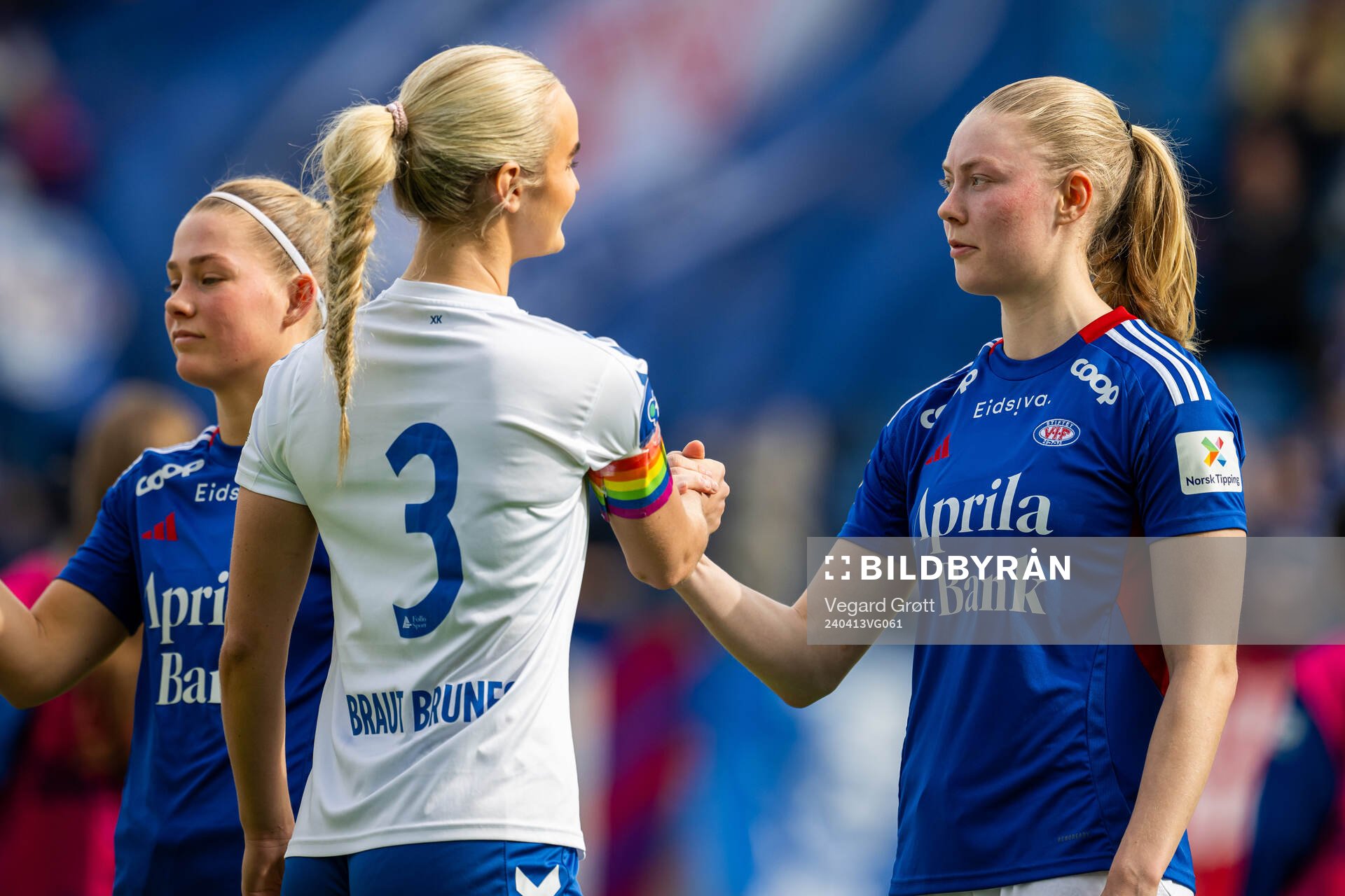 Emma Braut Brunes of Kolbotn and Tuva Lotte Leschbrandt
