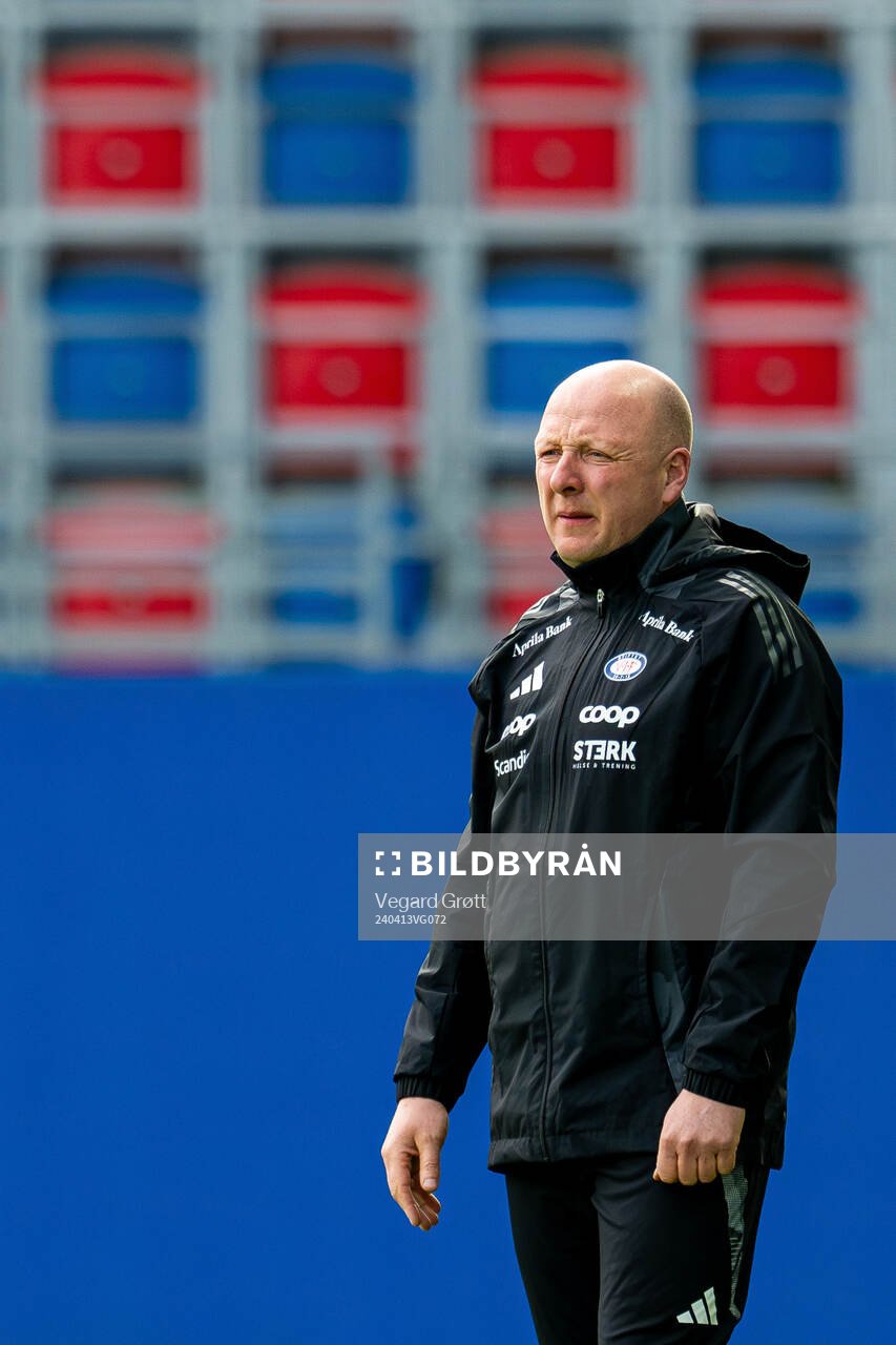 Nils Lexerød, head coach of Vålerenga