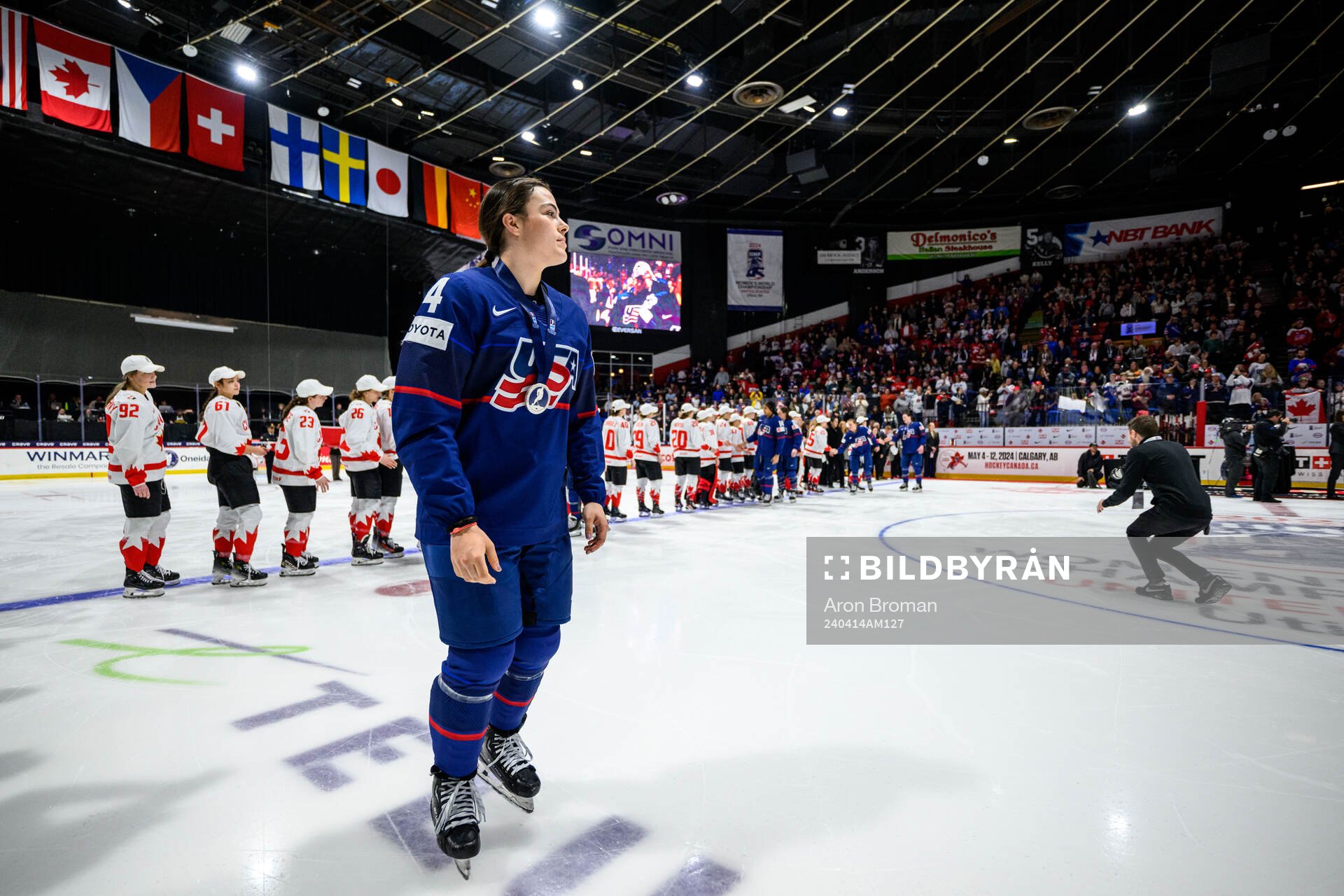 Caroline Harvey of USA