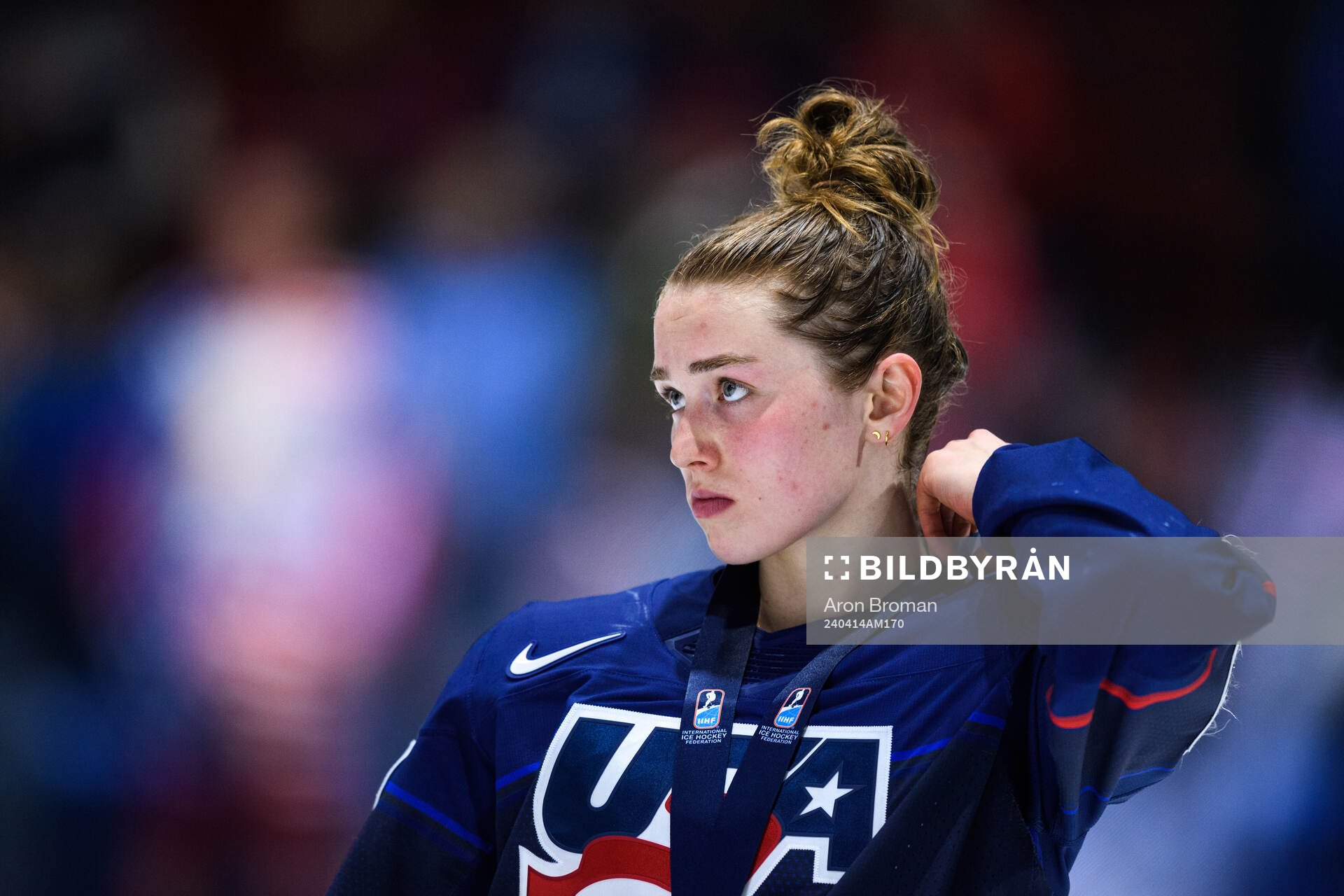 Caroline Harvey of USA