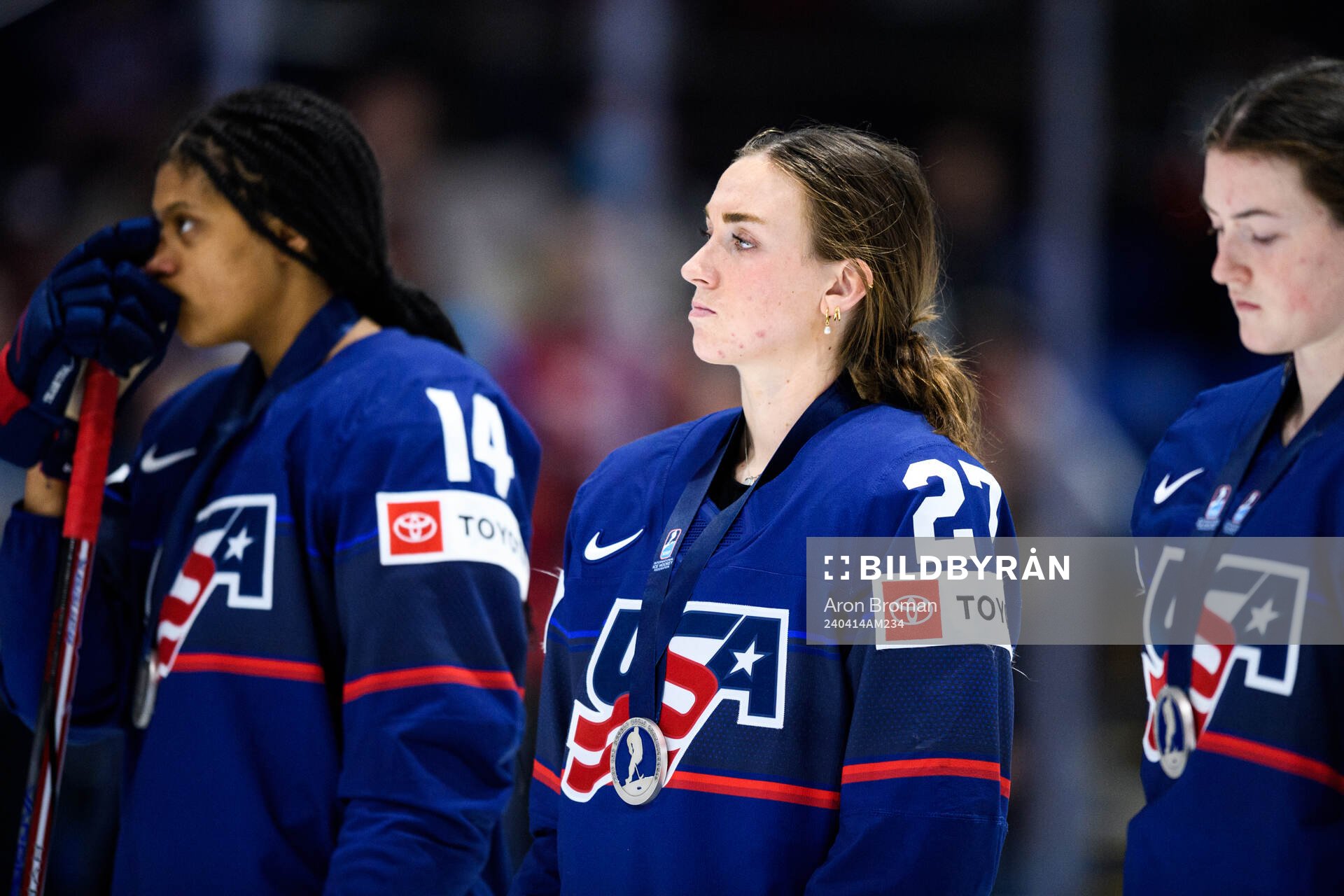 Taylor Heise of USA