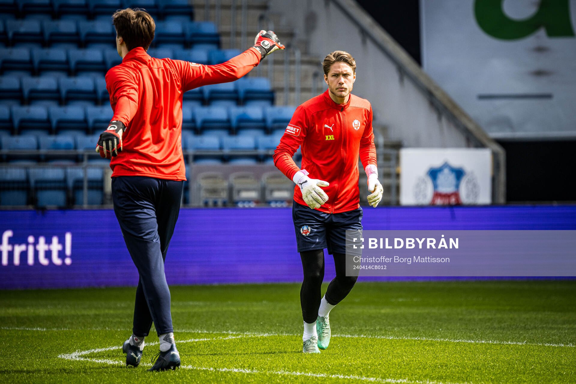 Helsingborgs målvakt Kalle Joelsson