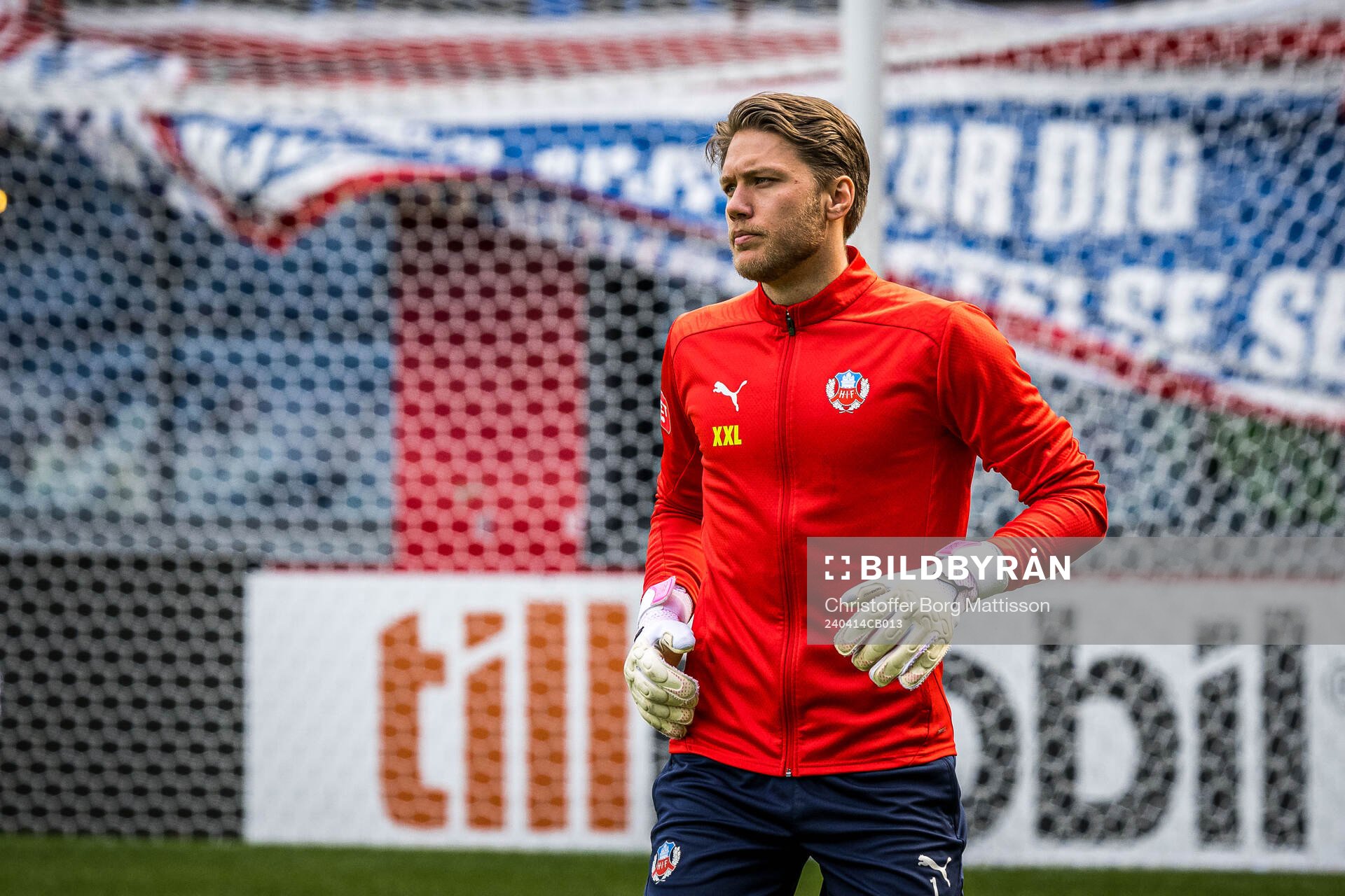 Helsingborgs målvakt Kalle Joelsson