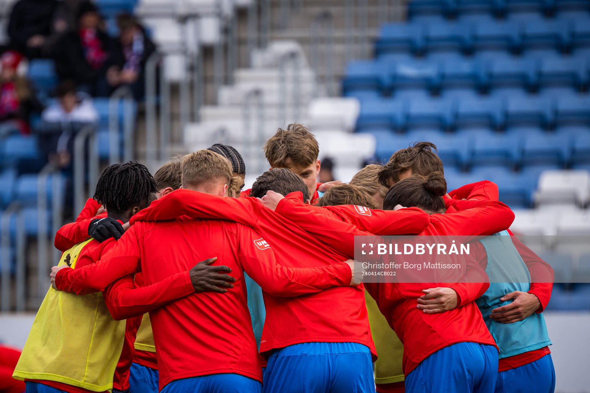 Helsingborgs spelare samlas