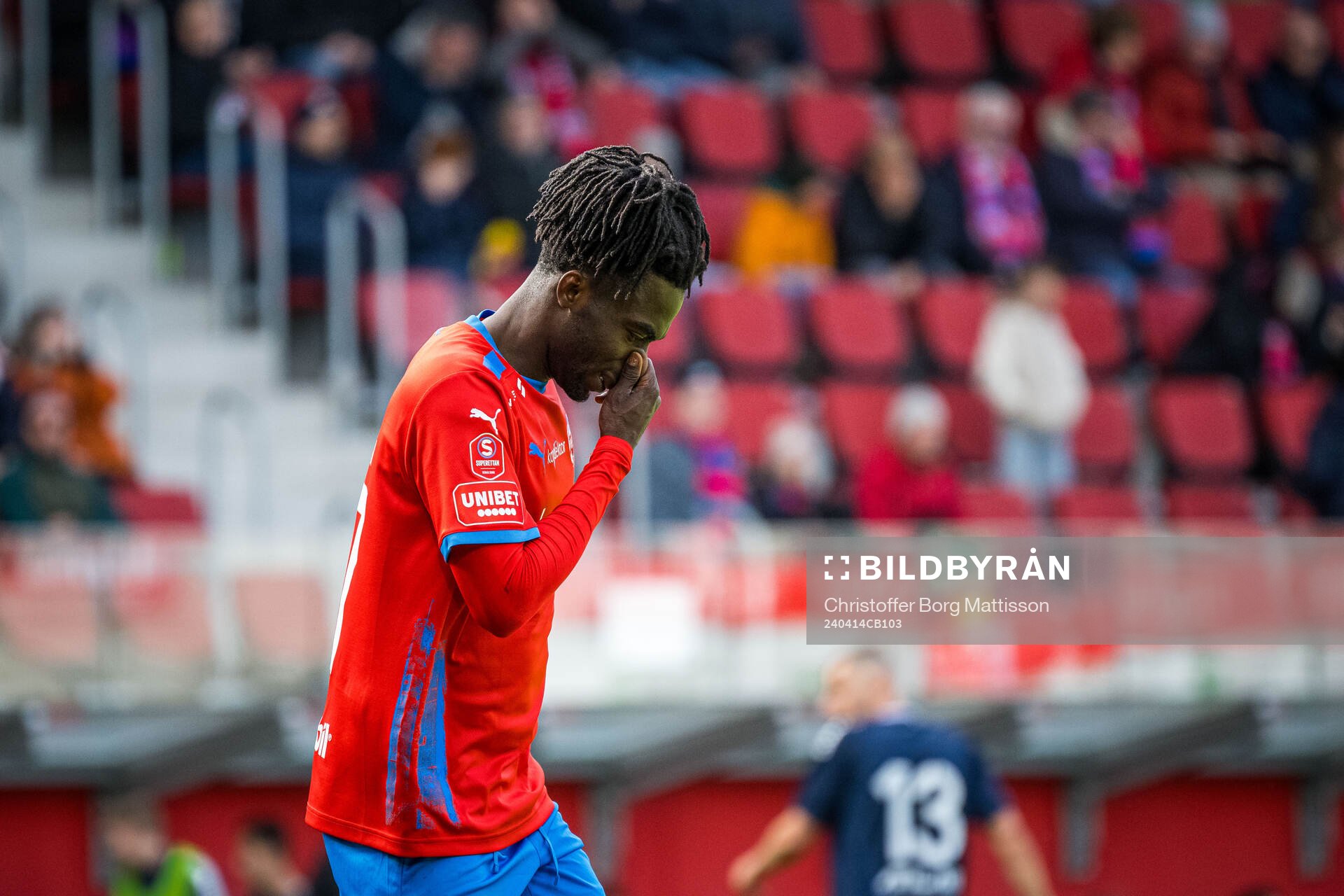 Helsingborgs Benjamin Acquah deppar