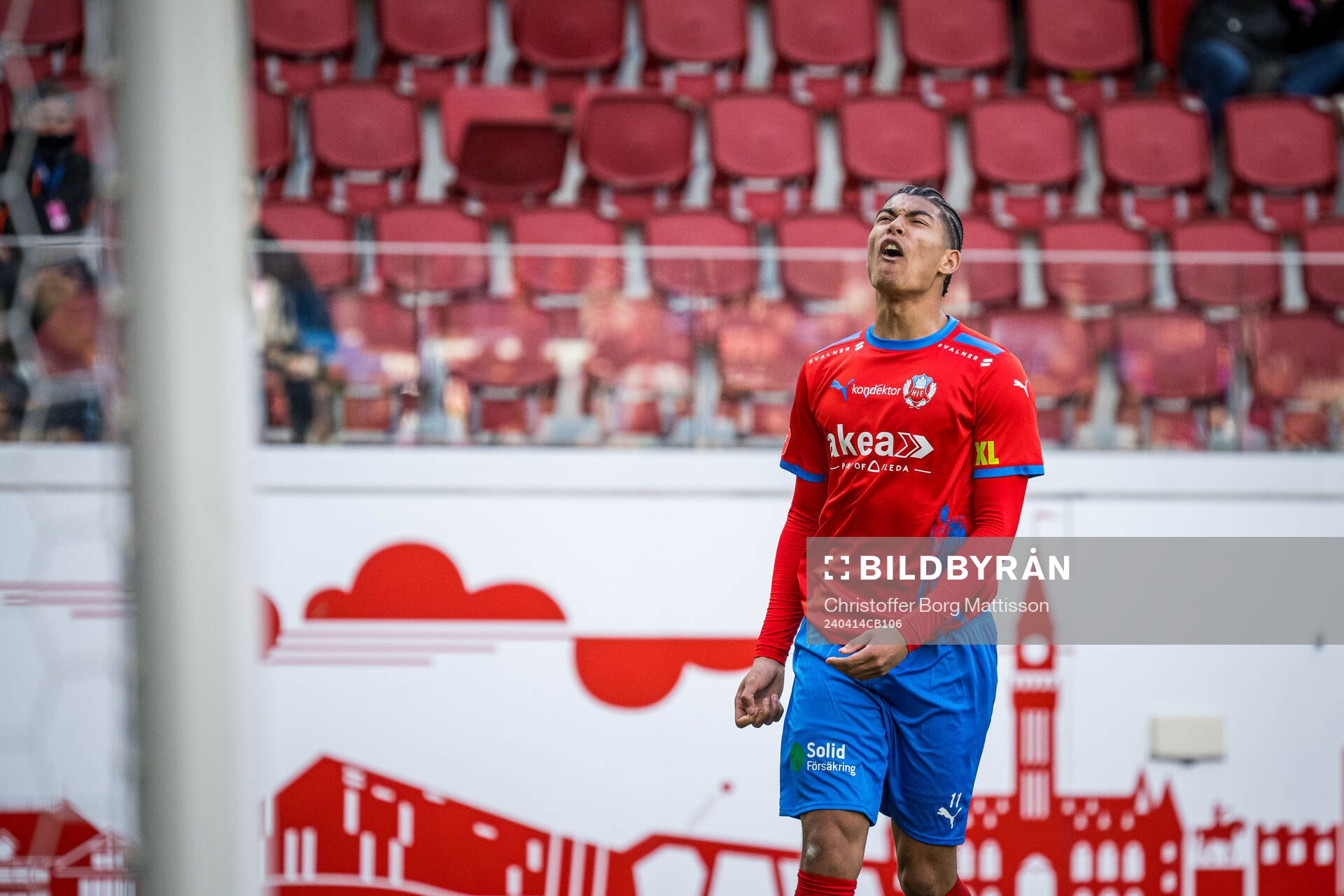 Helsingborgs Milan Silva Rasmussen deppar
