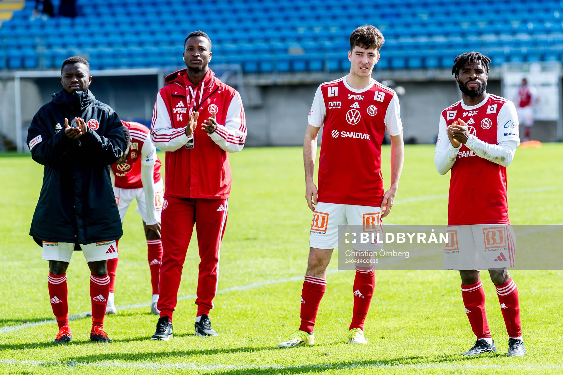 Sandvikens IFs spelare deppar
