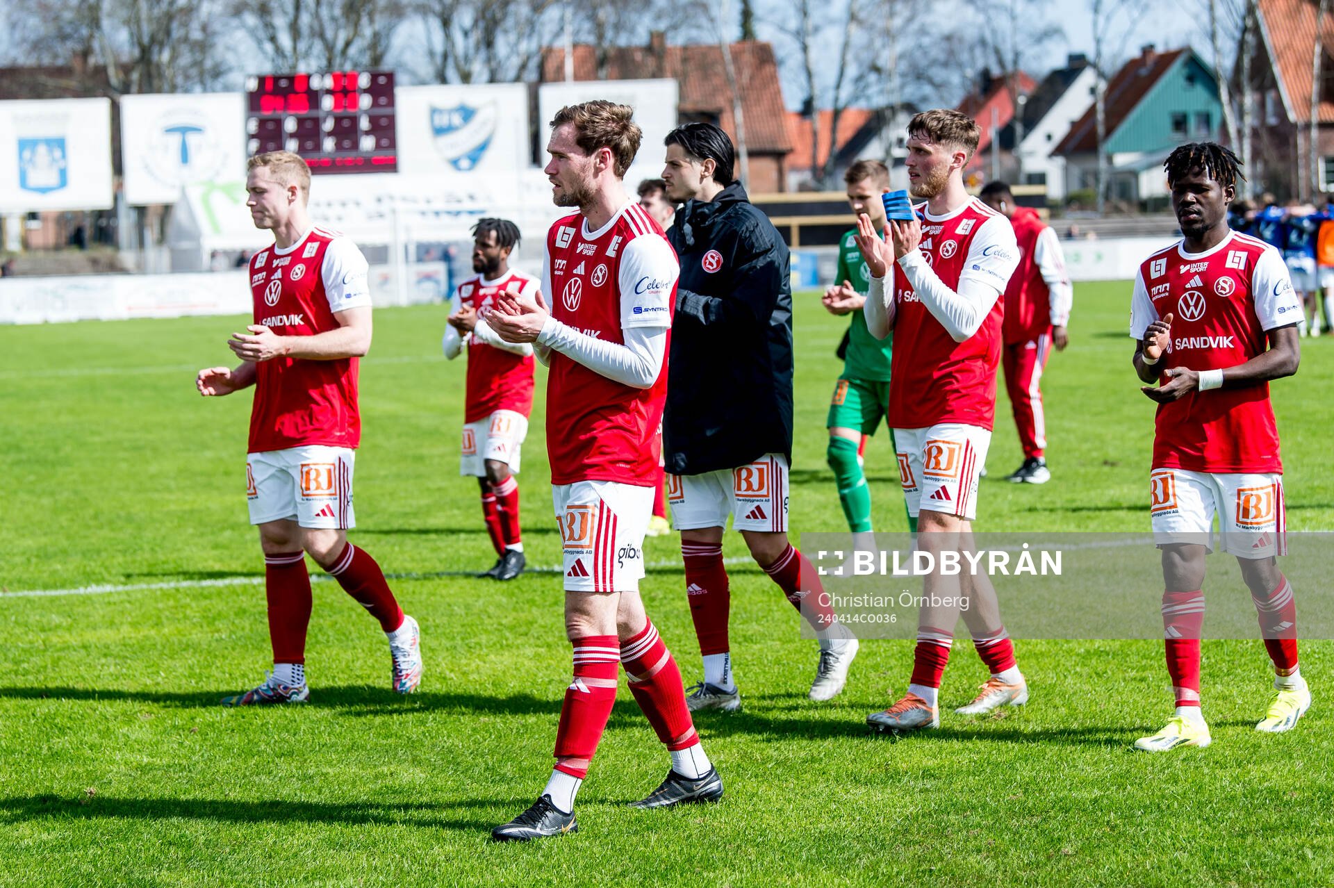 Sandvikens spelare deppar