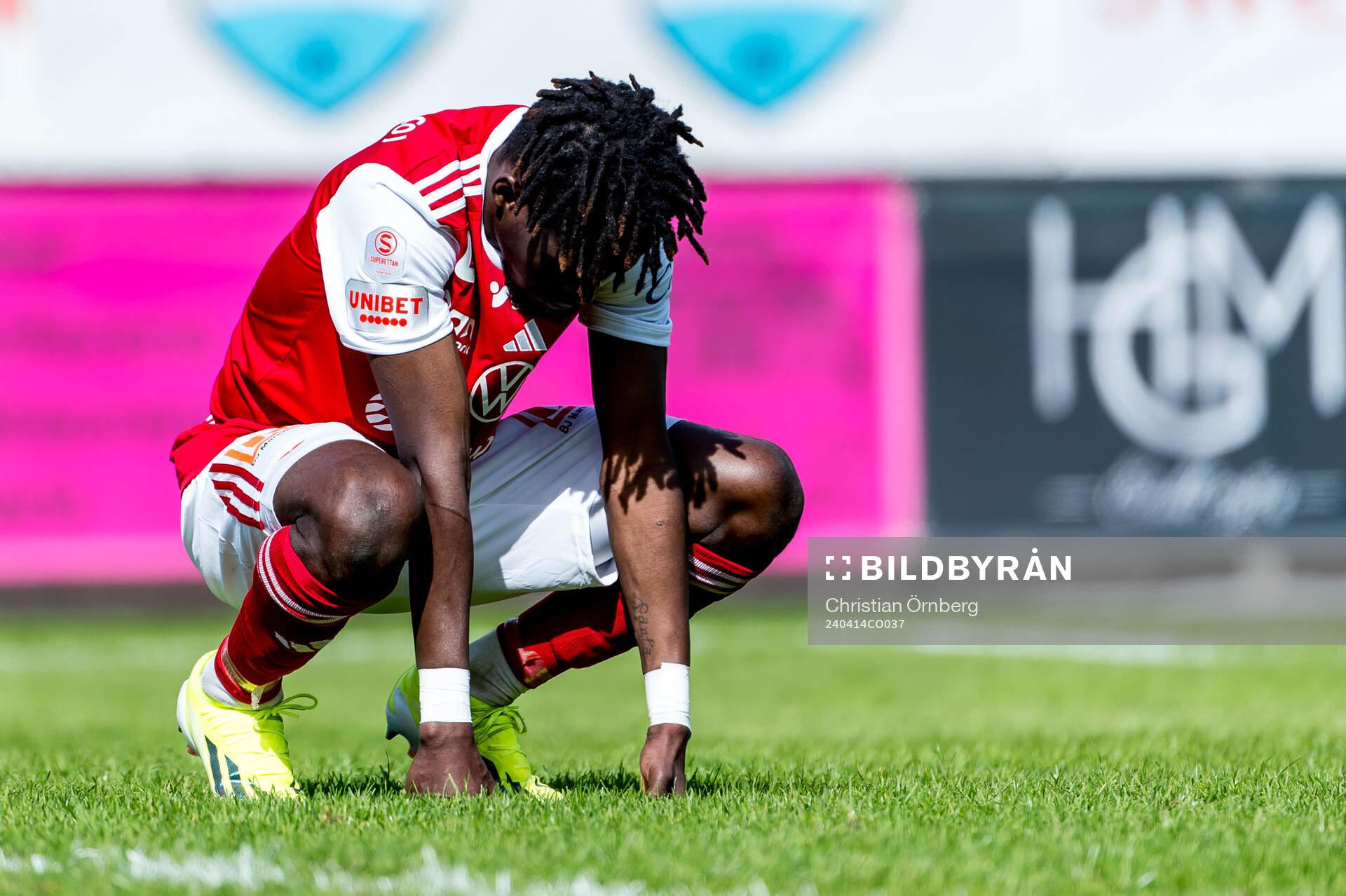 Sandvikens IFs Mamadou Kouyate deppar