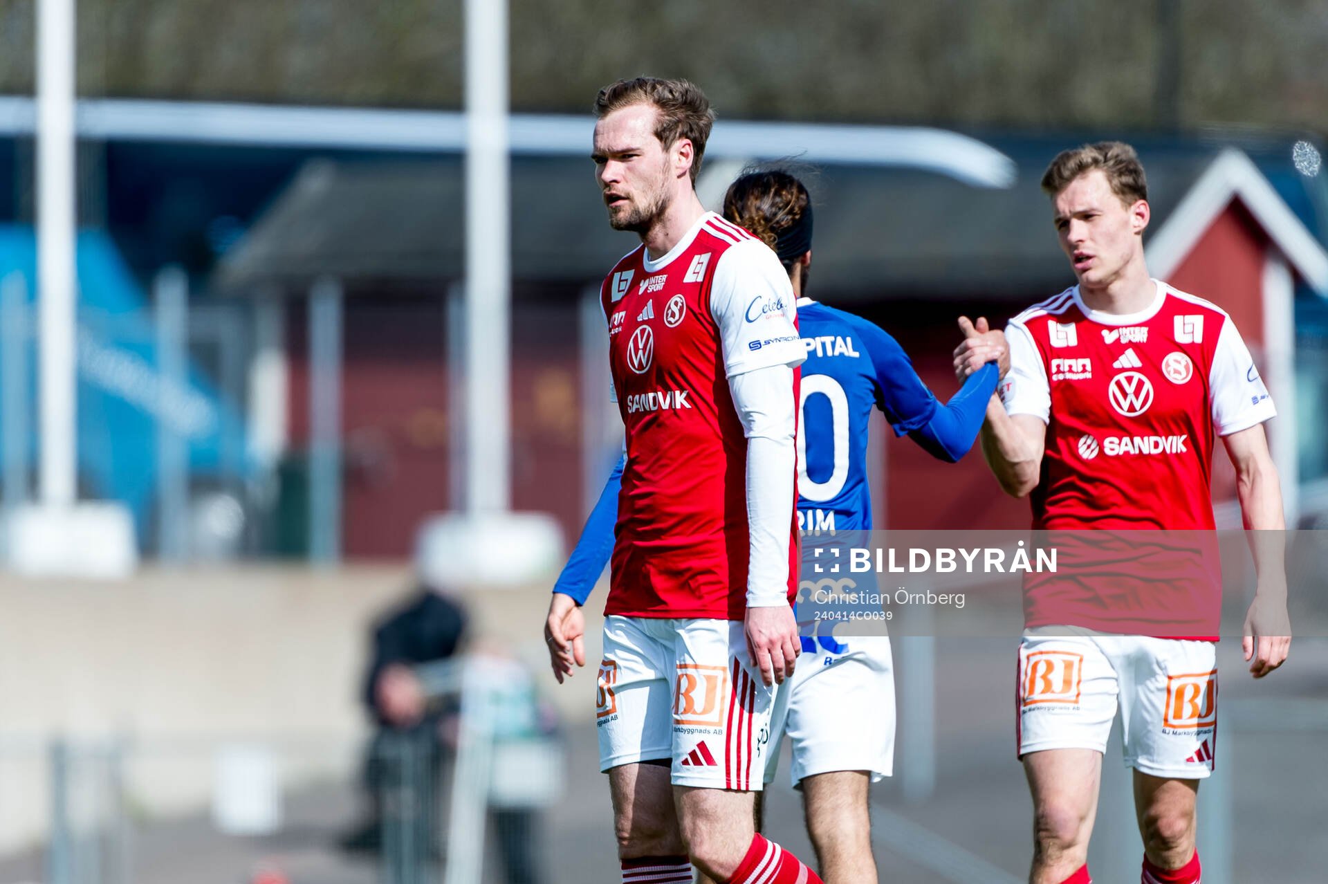 Sandvikens IFs Martin Springfeldt deppar