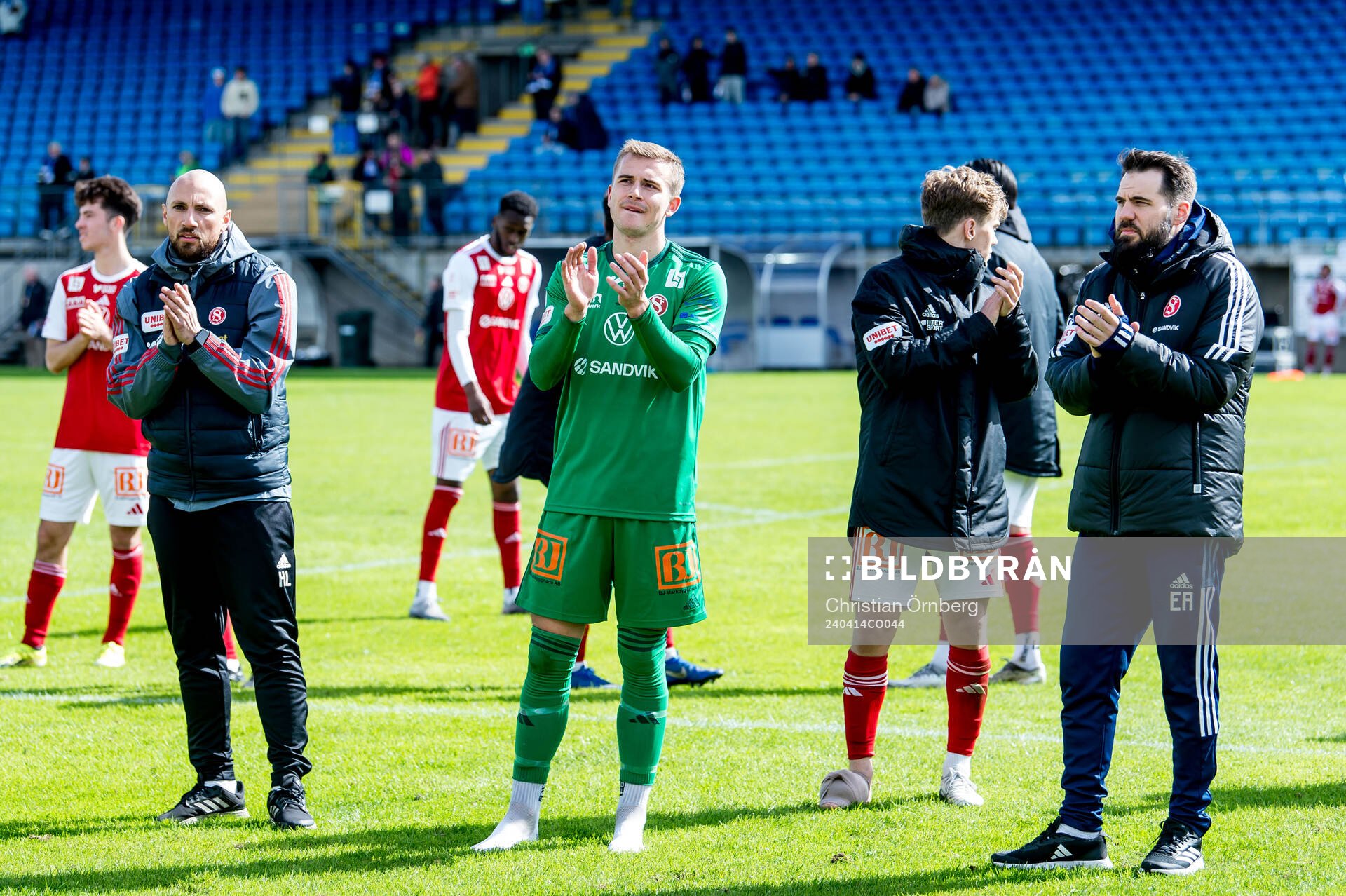 Sandvikens spelare deppar