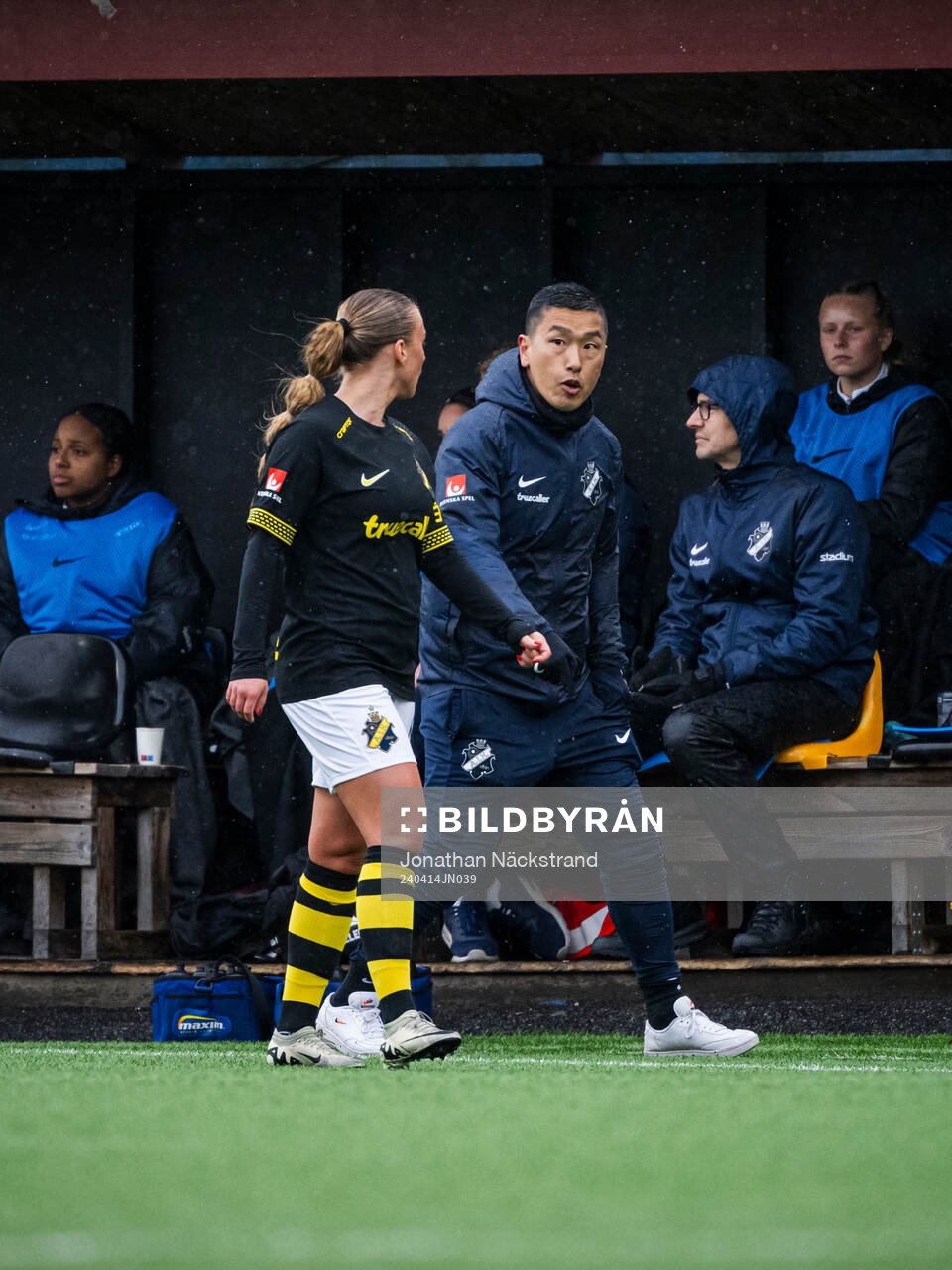 AIKs tränare Jesper Björk