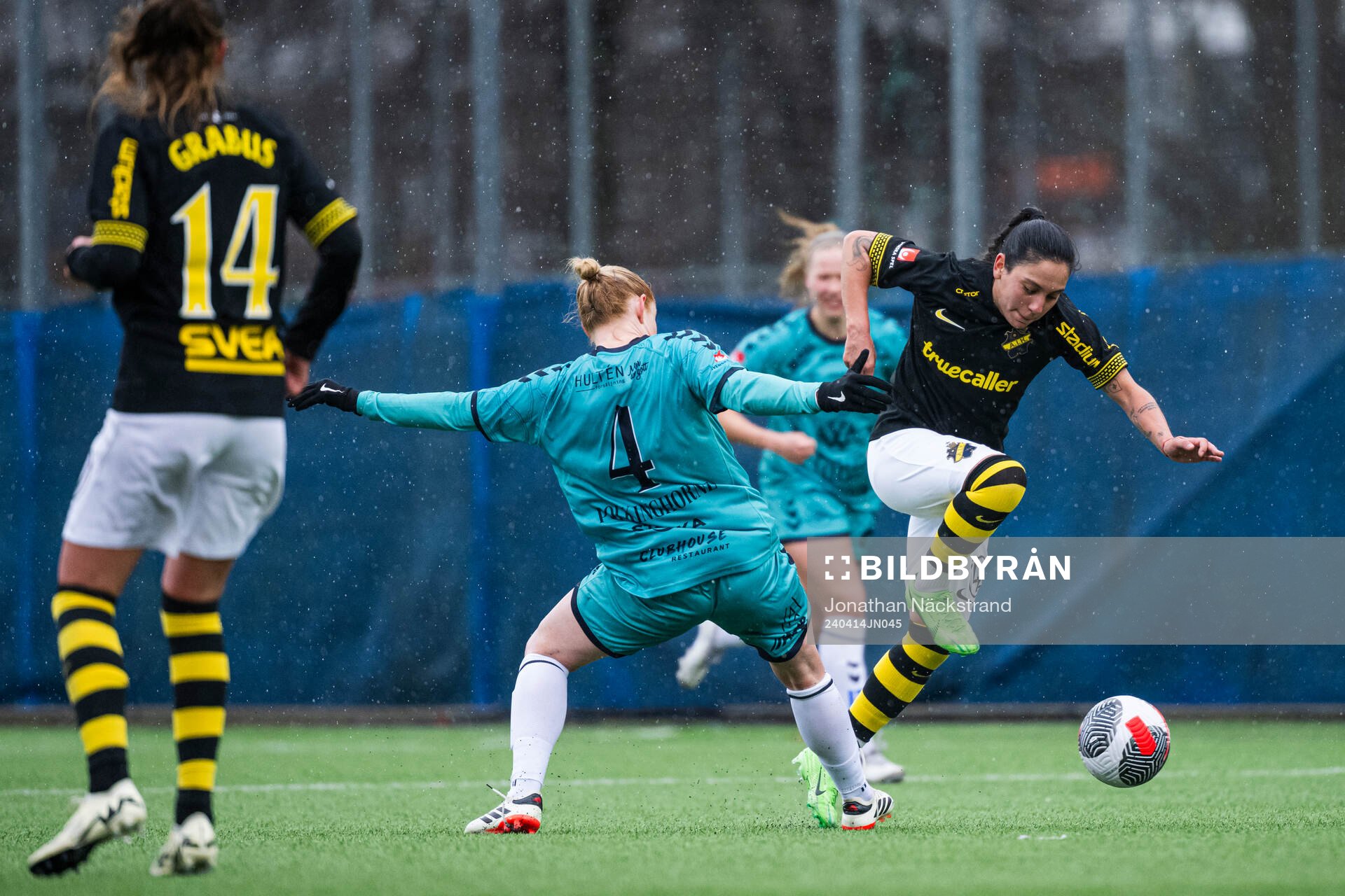 Kristianstads Clare Elizabeth Polkinghorne och AIKs