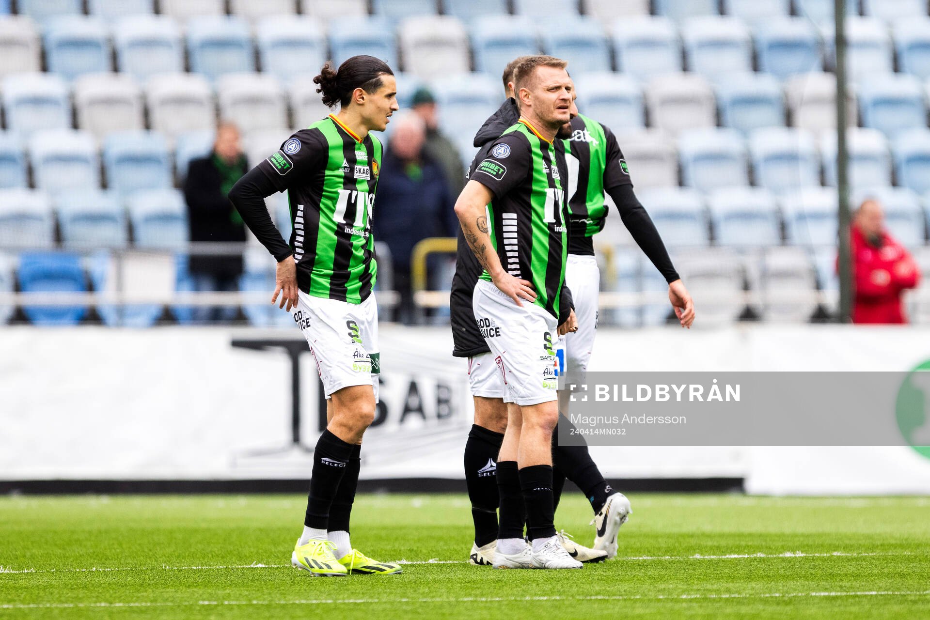 GAISs Amin Boudri och Jonas Lindberg deppar