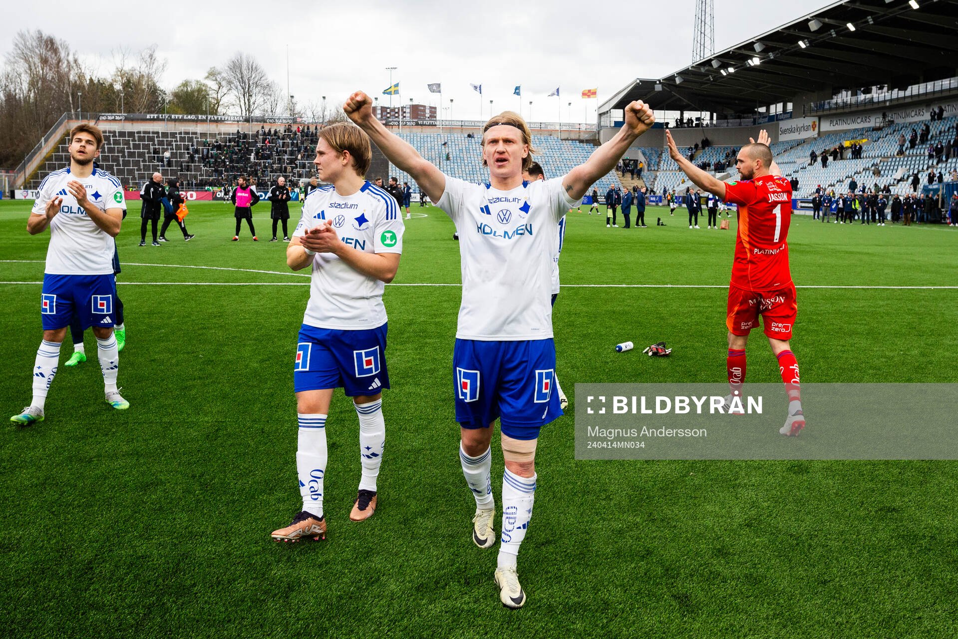 IFK Norrköpings Daniel Fritz Eid jublar