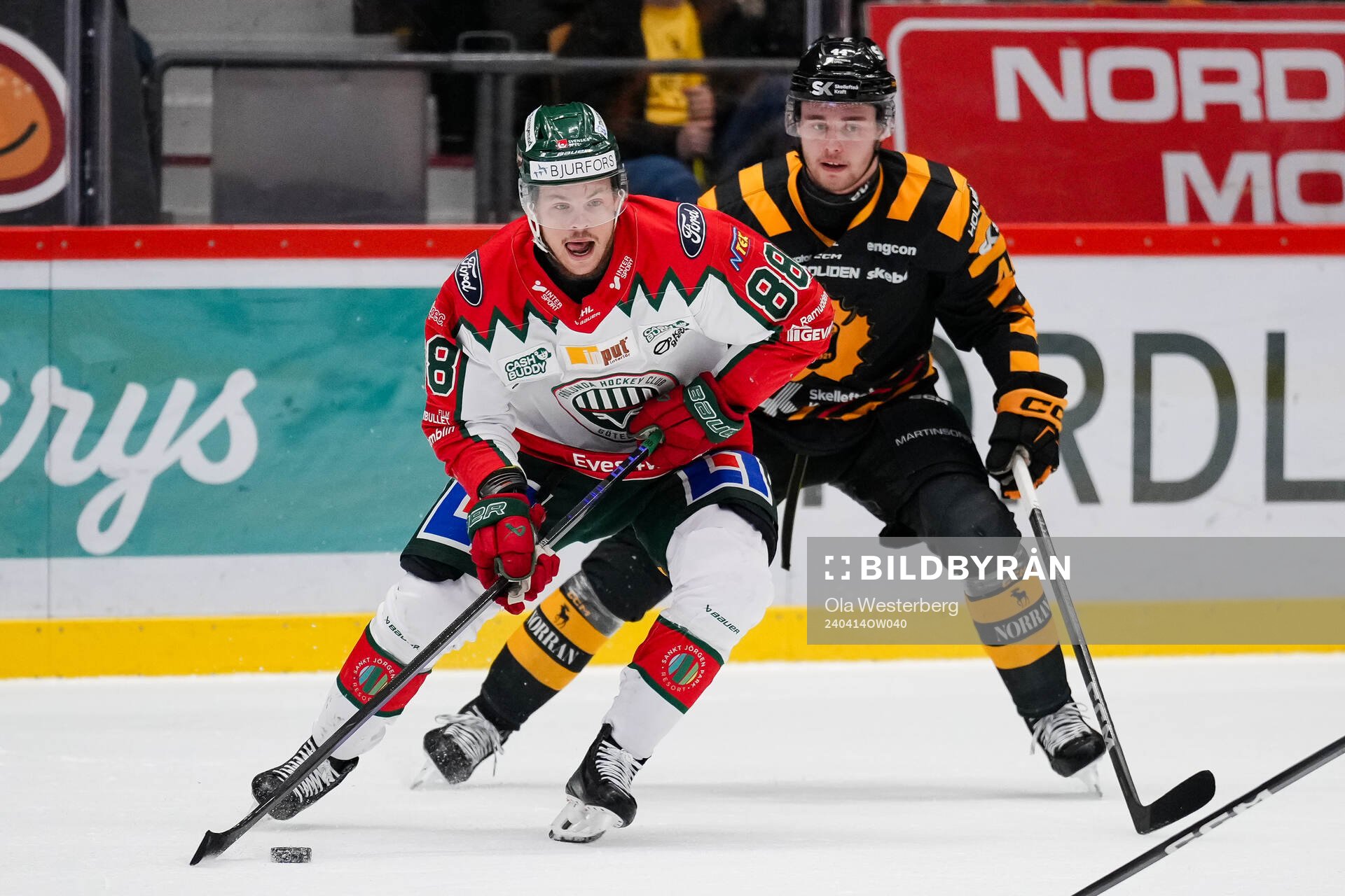 Frölundas Malte Strömwall och Skellefteås Elias