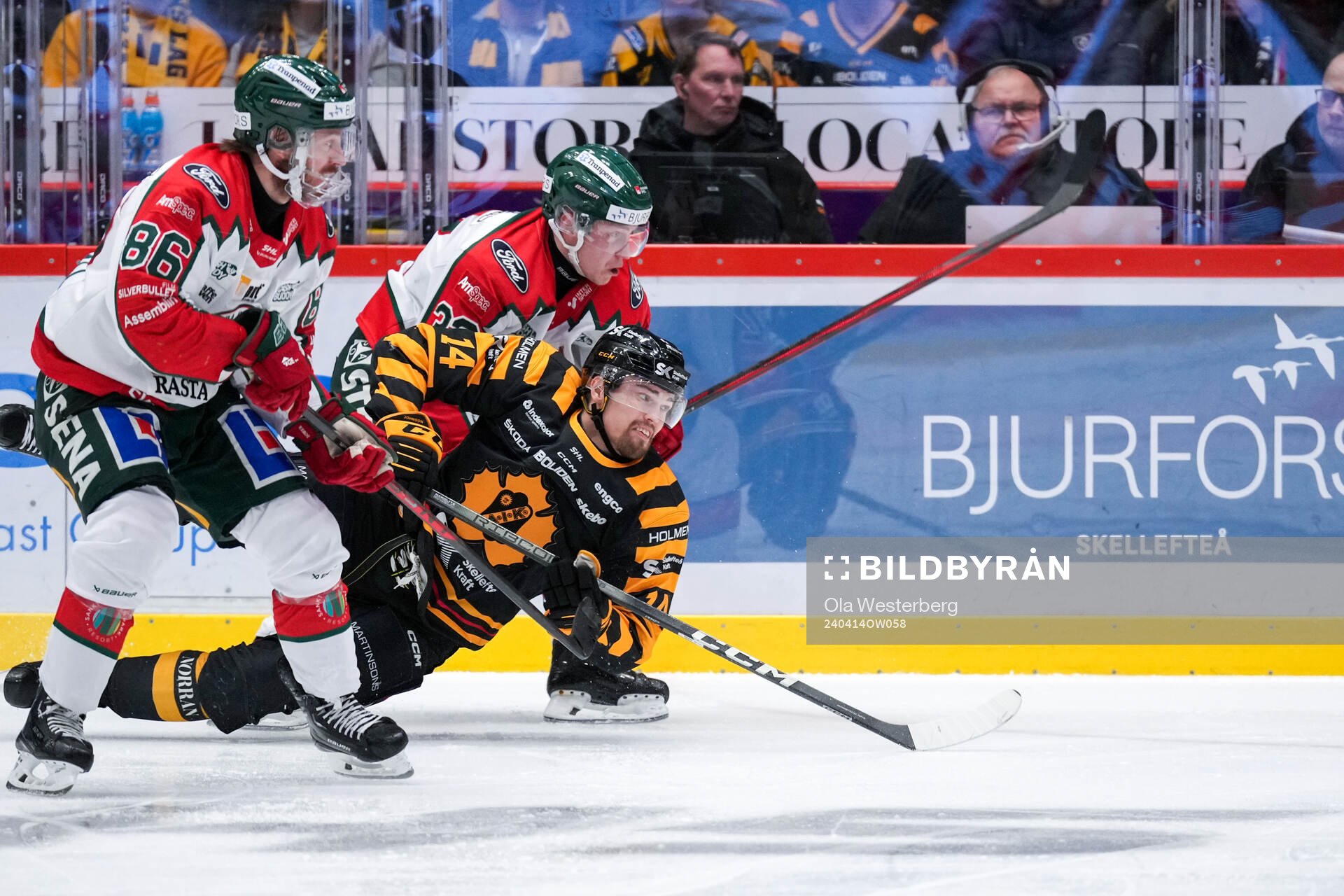 Frölundas Erik Thorell och Skellefteås Andreas Johnson