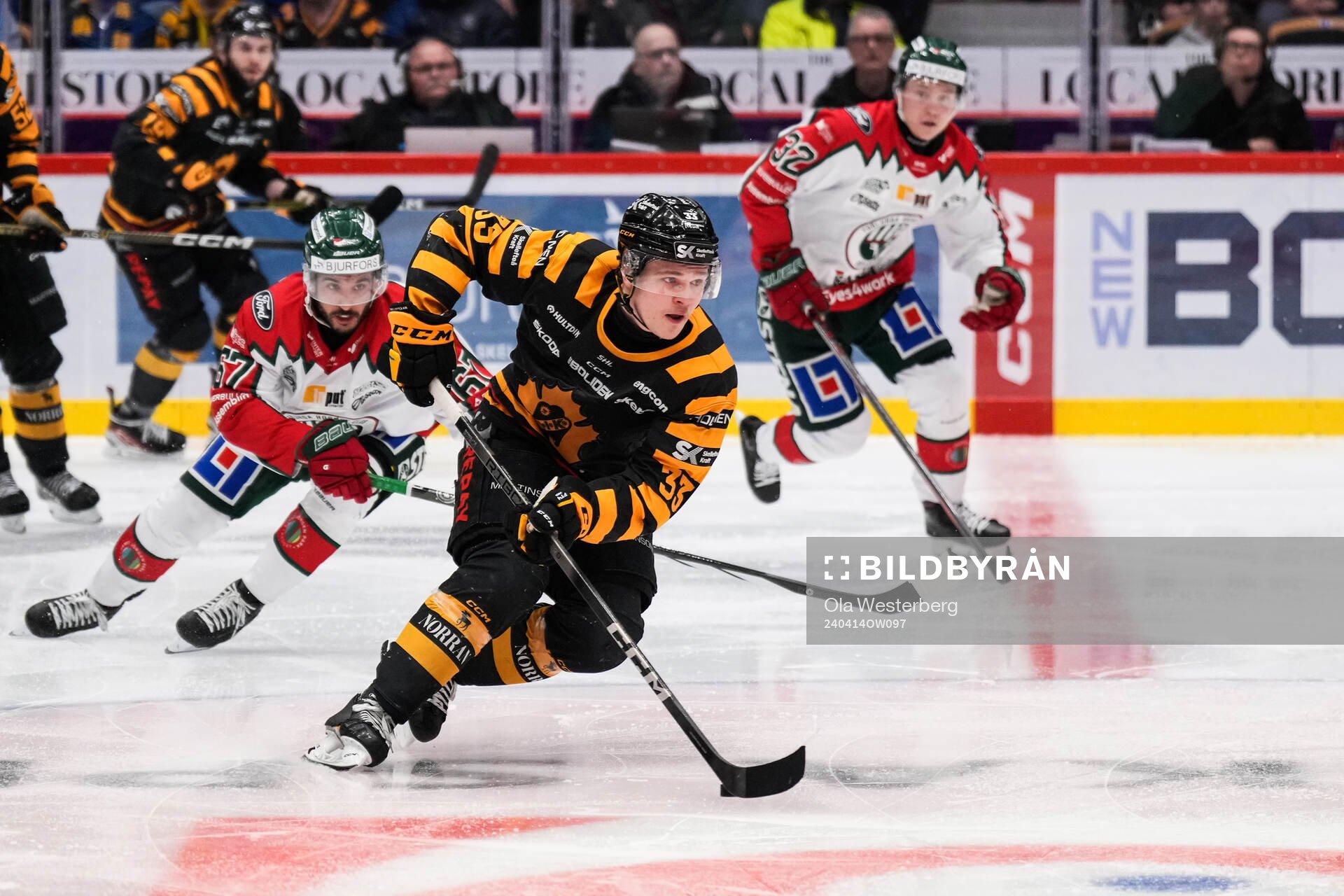 Frölundas Jayden Halbgewachs och Skellefteås Zeb