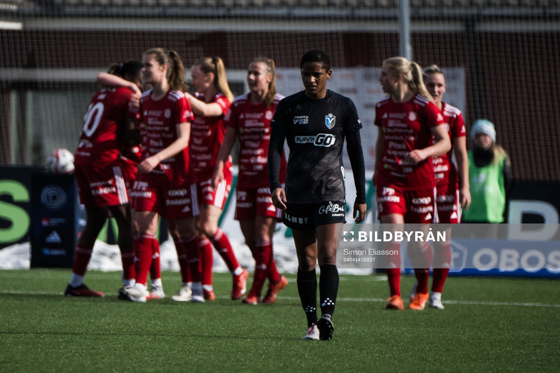 Växjö DFFs Eva Dessislava Dupuy deppar