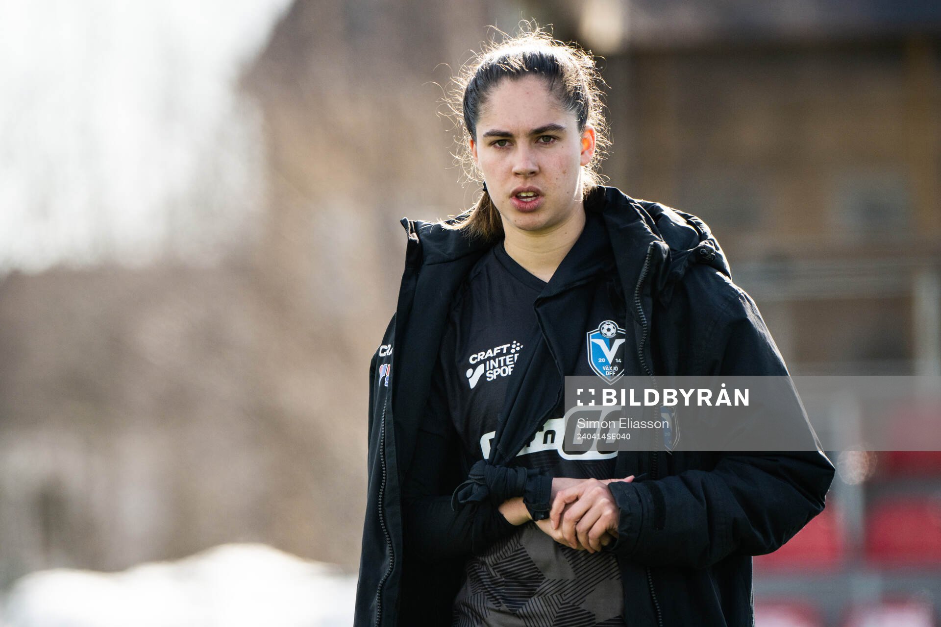 Växjö DFFs Bryndis Arna Nielsdottir skadad