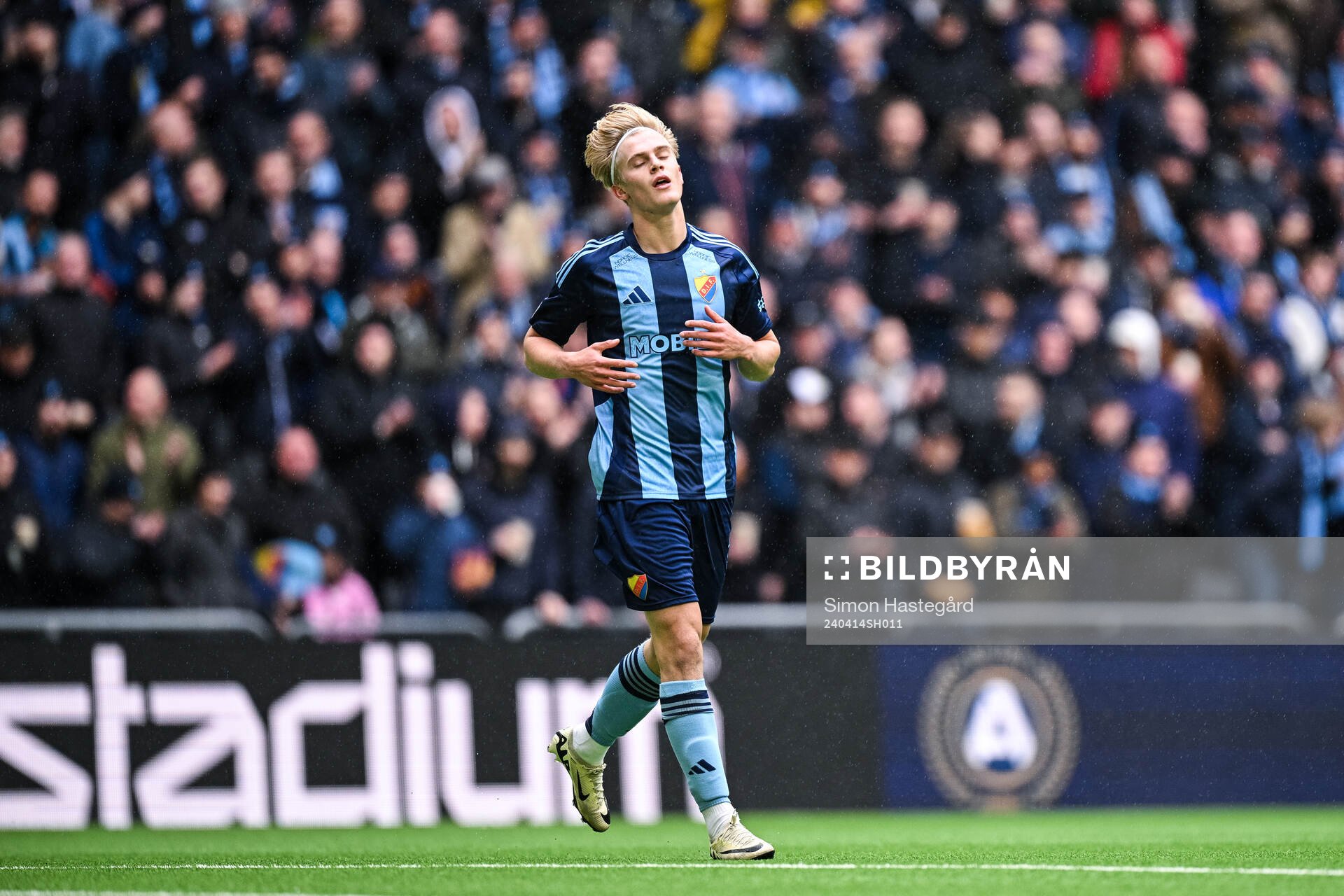 Djurgårdens Lucas Bergvall deppar