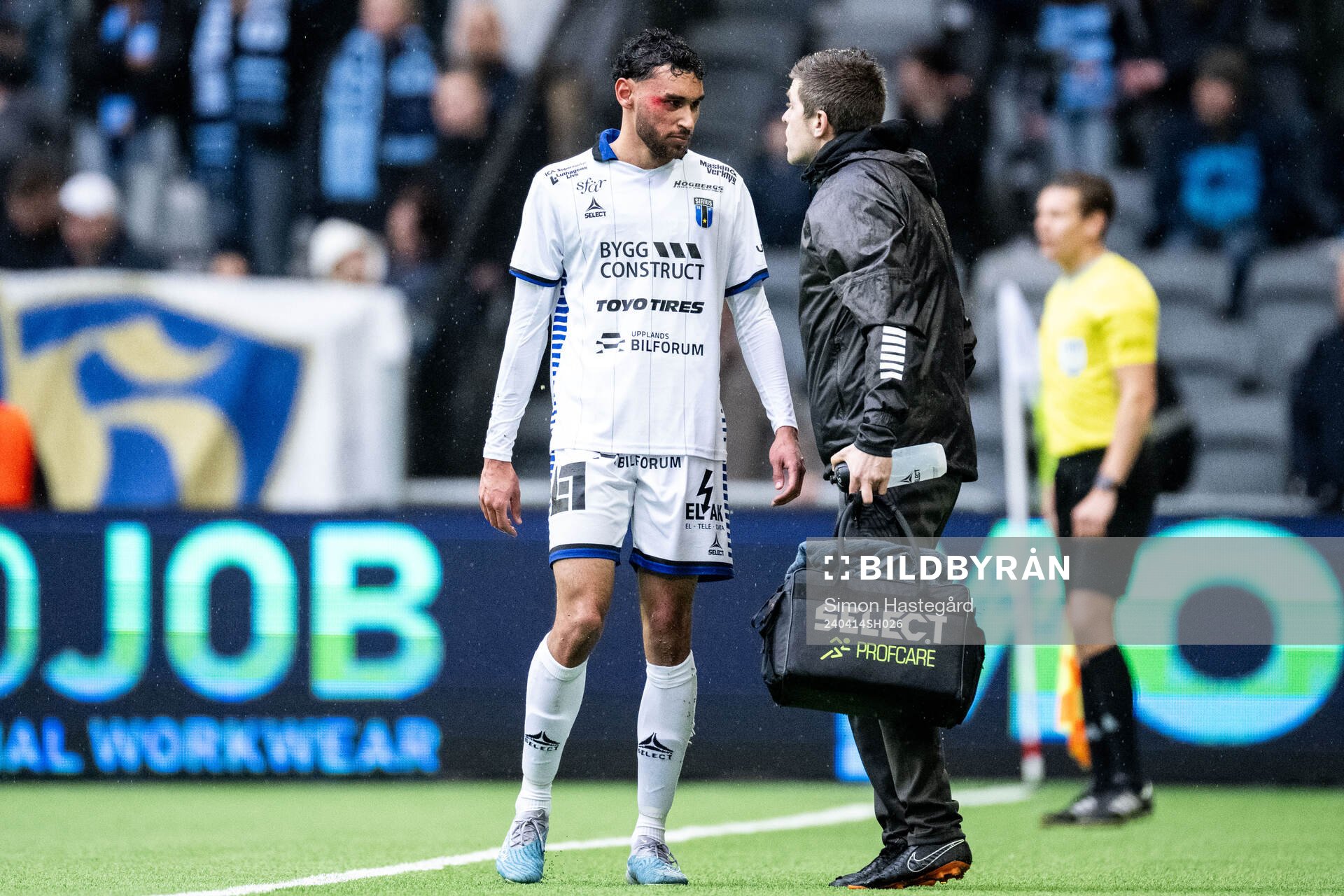 Sirius Joakim Persson har ont