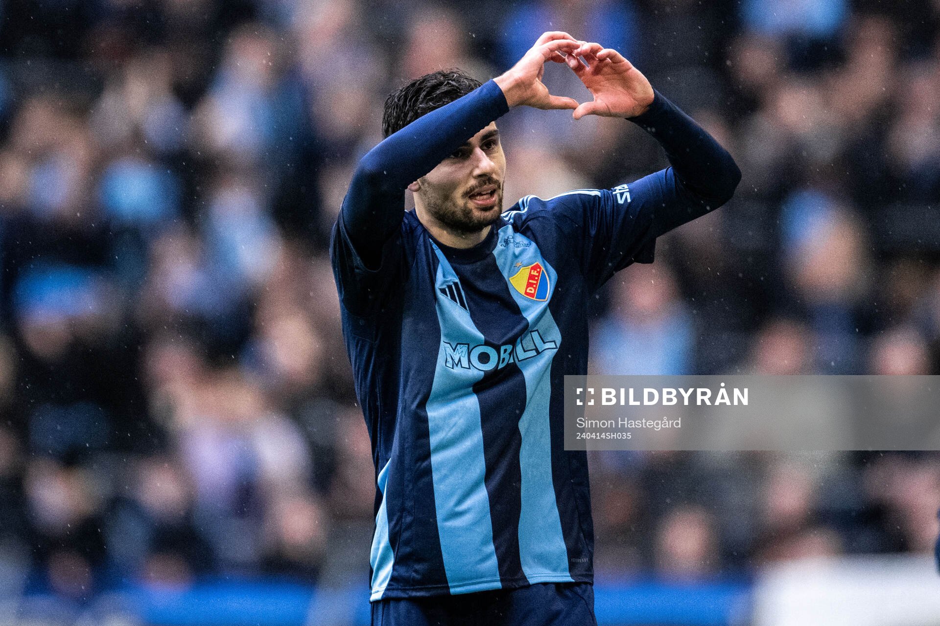 Djurgårdens Deniz Hummet jublar